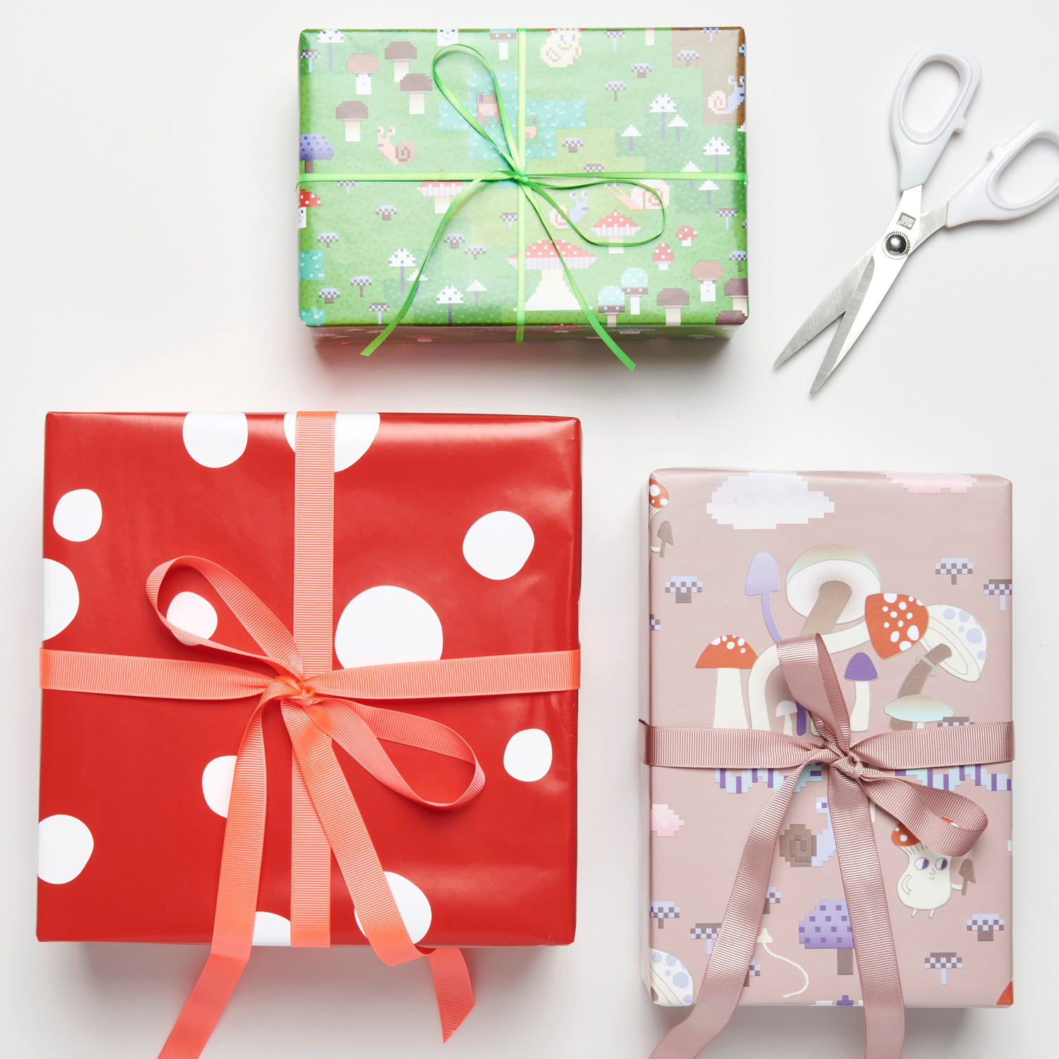 Geschenkpapier Fliegenpilz Muster Geschenkpapier Fliegenpilz Muster