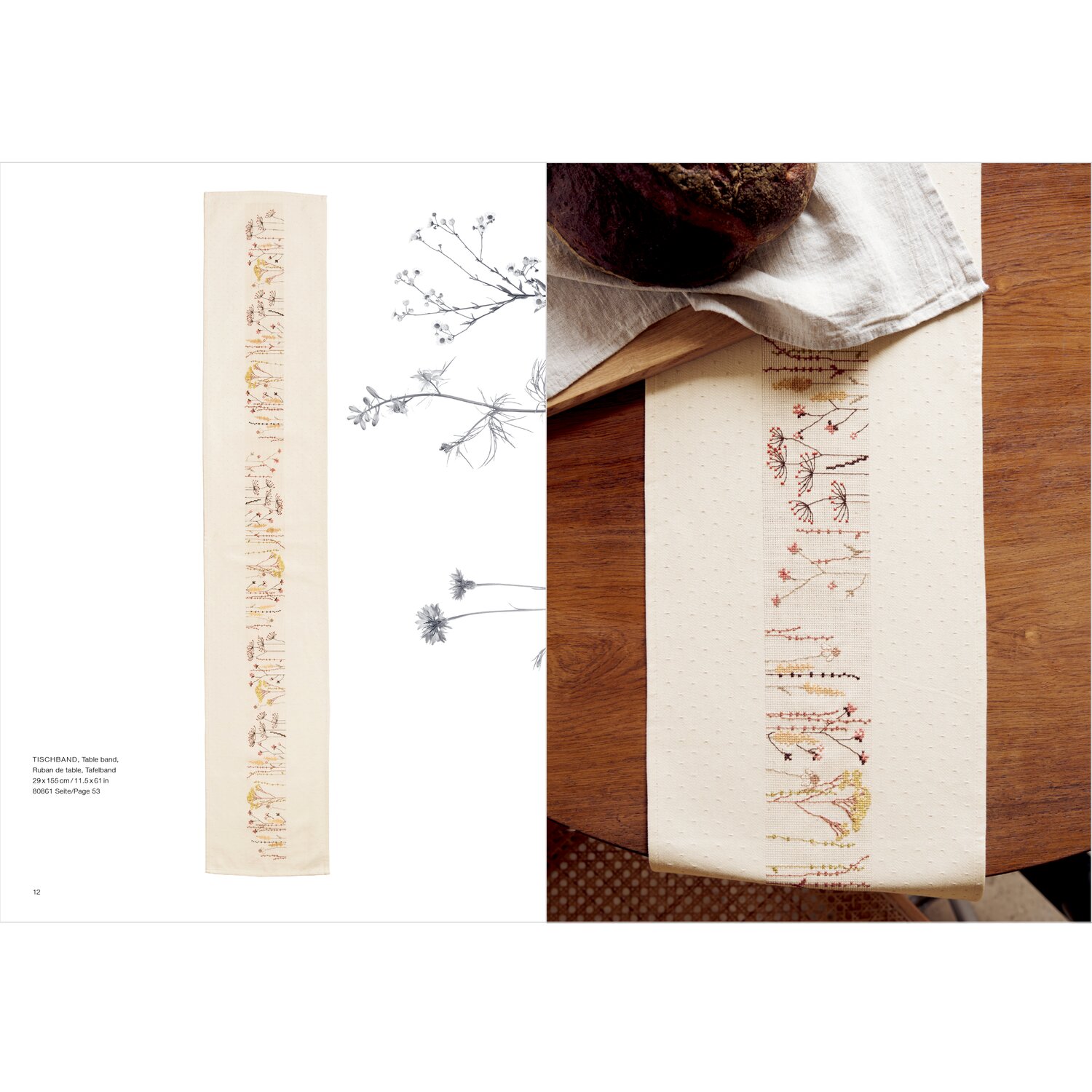 Stickbuch In the Meadow 186 von Rico Design