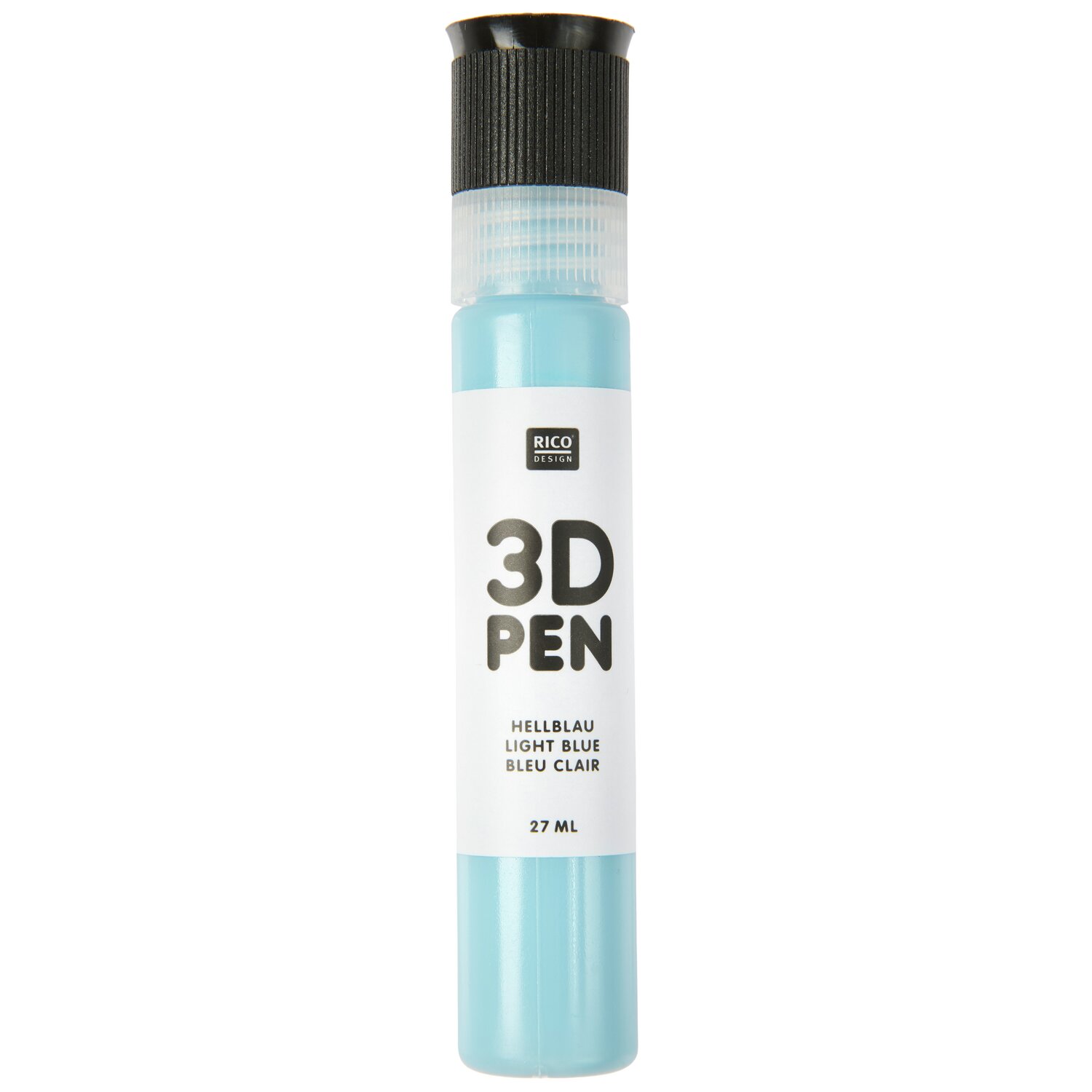 3D Pen Farbe 27ml Farbe Hellblau von Rico Design
