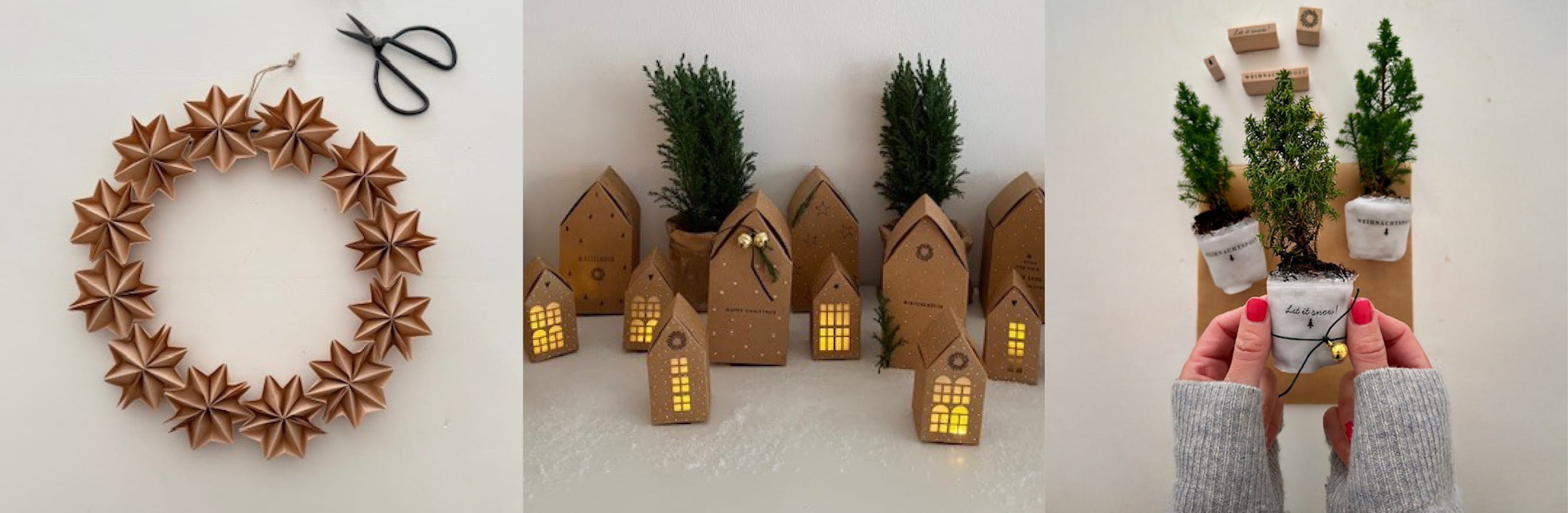 Weihnachtliche DIYs von @hallomeinkleines