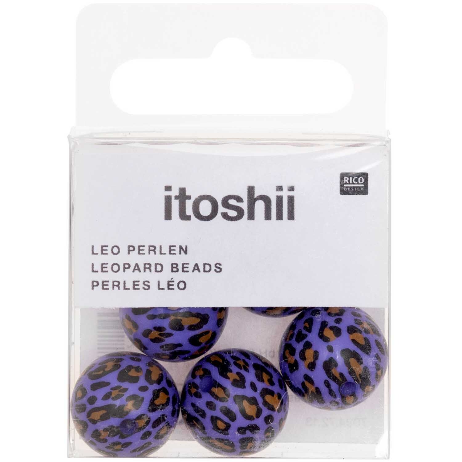 Perlen Acid Leo 16mm 6 Stück Perlen Acid Leo 16mm 6 Stück