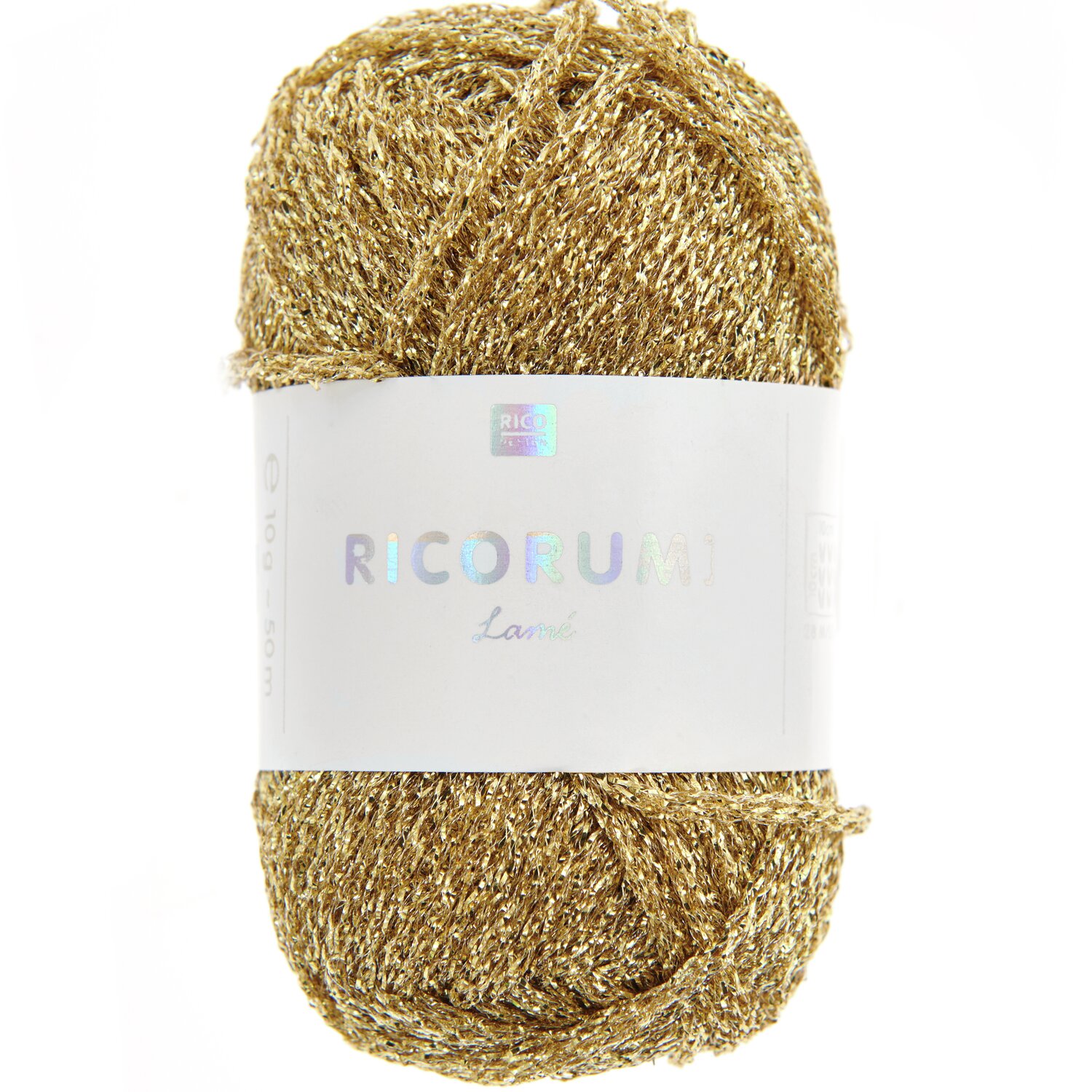 Creative Ricorumi Lamé 10g Farbe Gold von Rico Design Creative Ricorumi Lamé 10g Farbe Gold von Rico Design