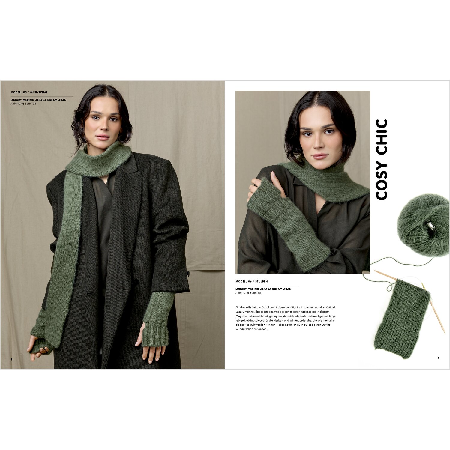 Luxury Knits - Little Pieces Sprachauswahl deutsch von Rico Design