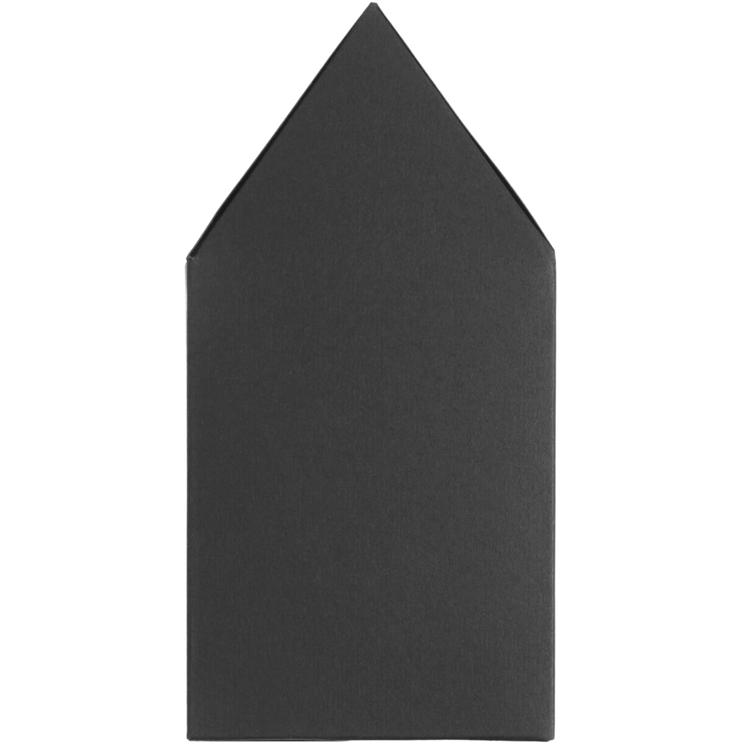 Paper Poetry Papphäuser vorgestanzt, 24 schwarze Häuser von Rico Design, ideal für kreative Bastelprojekte.