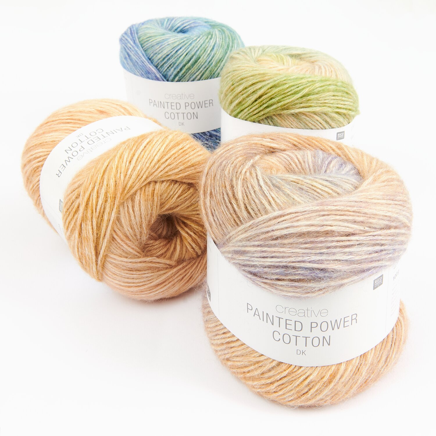 Creative Painted Power Cotton dk 100g 300m Farbe Dark Peaches von Rico Design