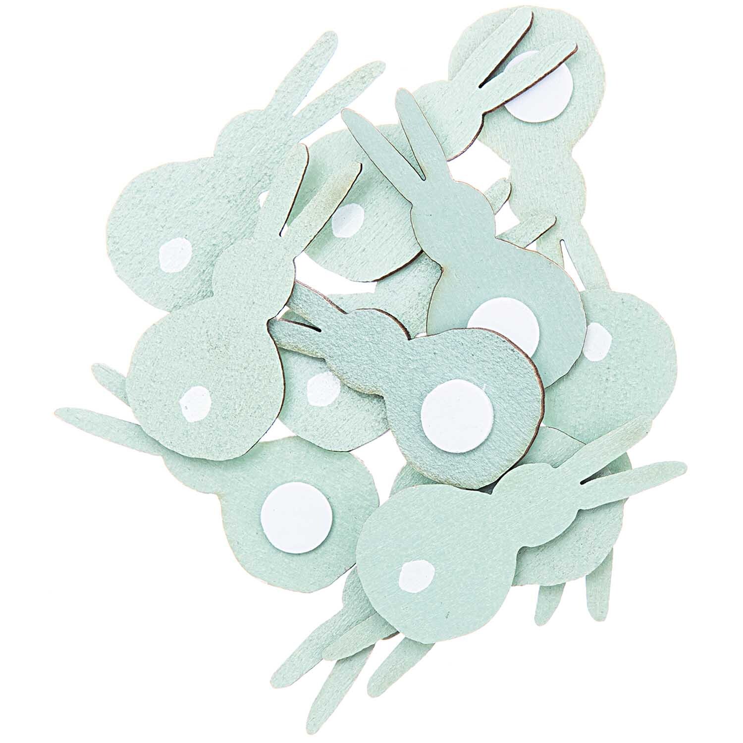 Holzsticker Hase 12 Stück