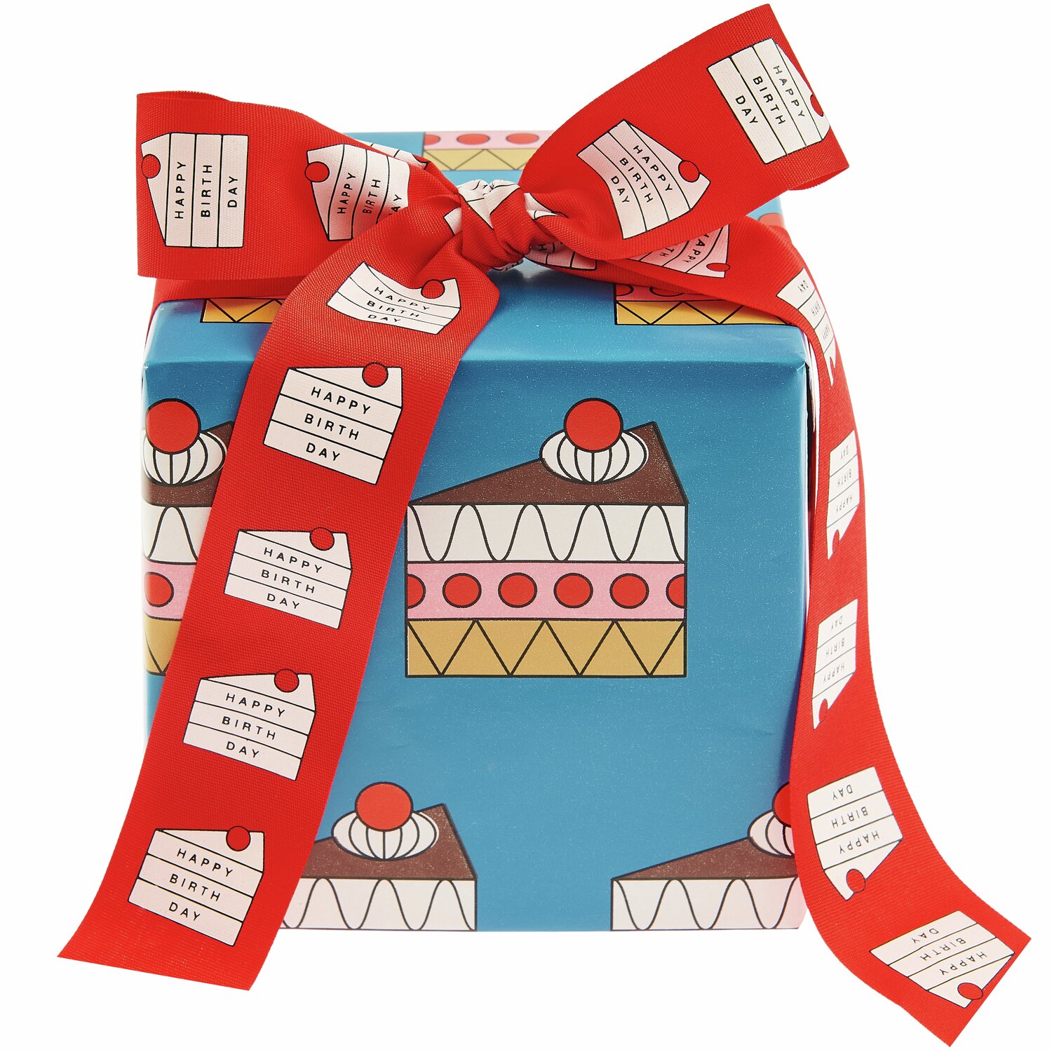 Rico Design x Redfries Geschenkpapier Tortenstücke 70x200cm von Rico Design