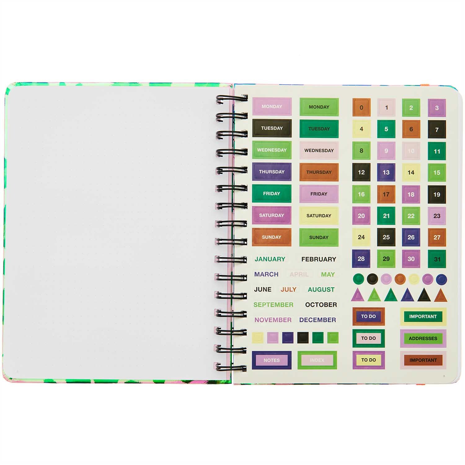 Paper Poetry Bullet Diary Spiralbindung Acid Leo 16,5x21,5cm 96 Blatt Paper Poetry Bullet Diary Spiralbindung Acid Leo 16,5x21,5cm 96 Blatt