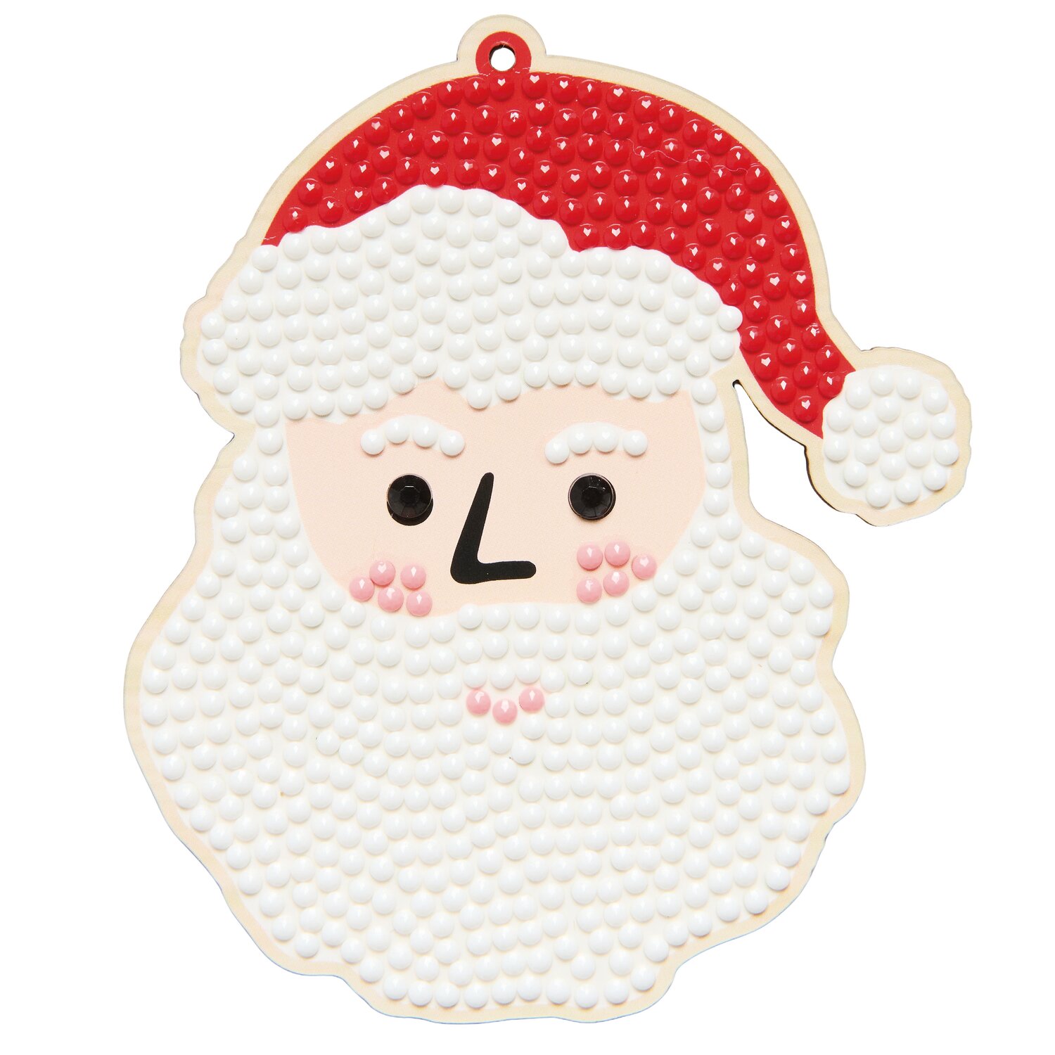 Diamond Painting DIY-Set Anhänger Weihnachtsmann 9-teilig von Rico Design