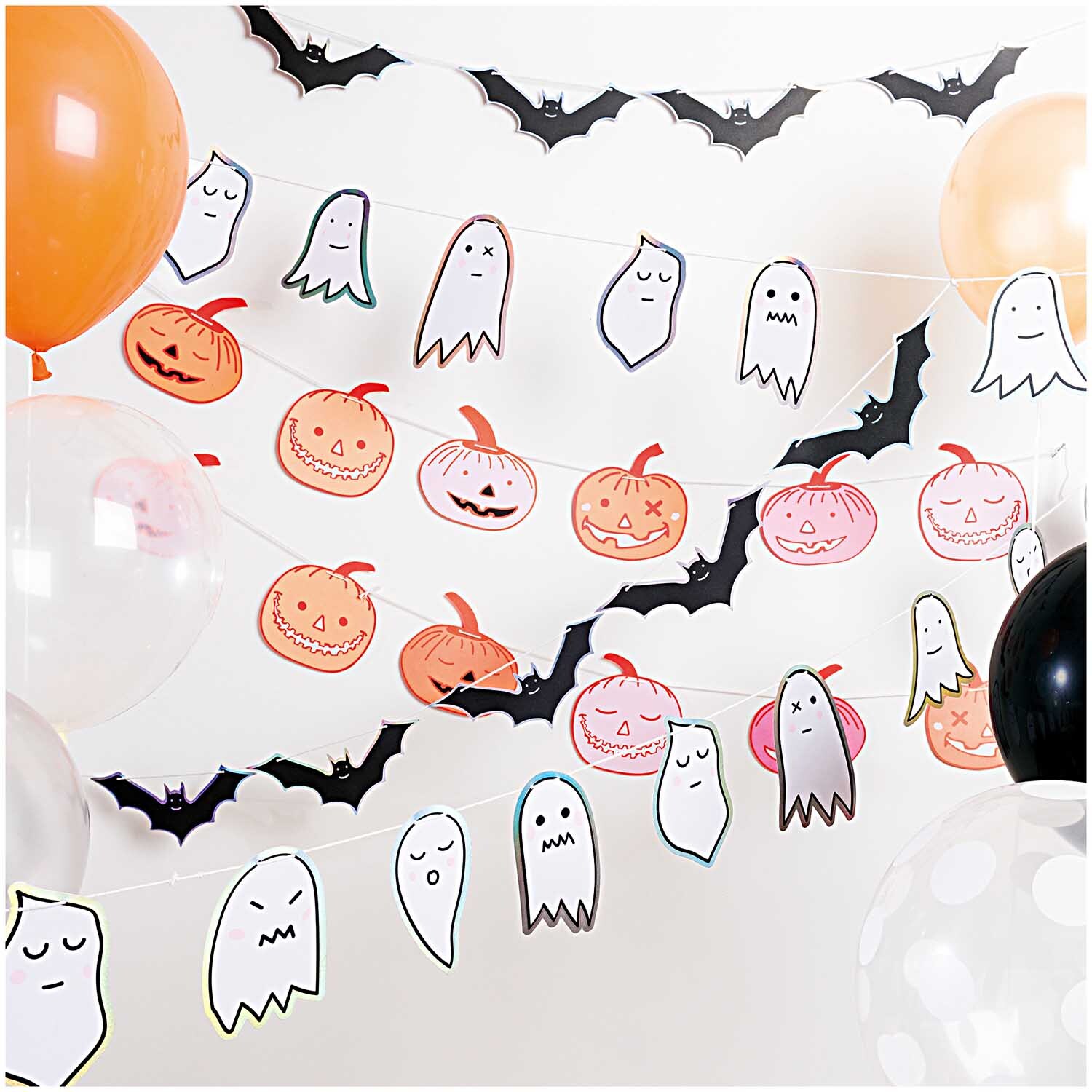 Paper Poetry Girlande Halloween Gespenster 3m Paper Poetry Girlande Halloween Gespenster 3m