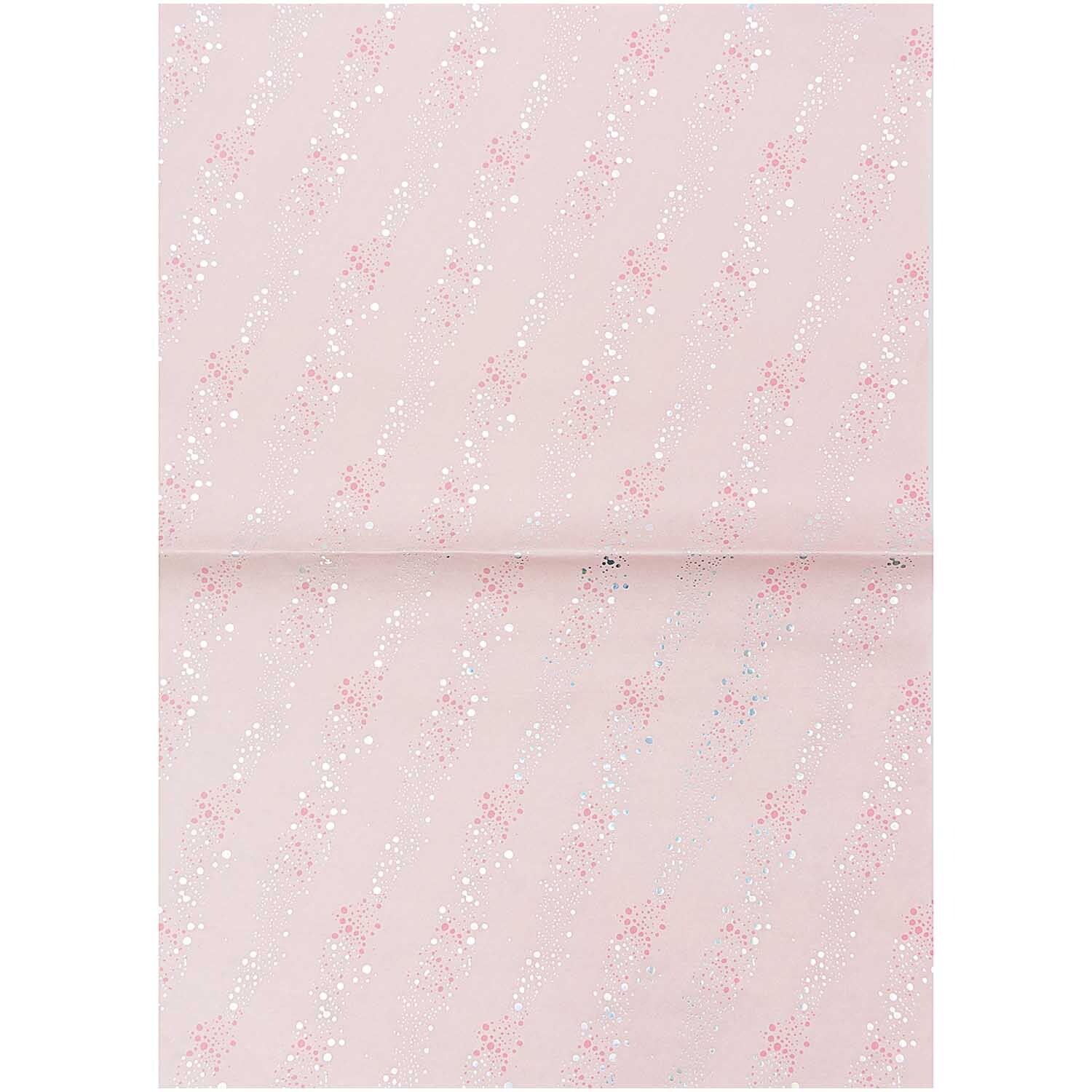 Paper Patch Papier Mermaid Luftblasen rosa 30x42cm