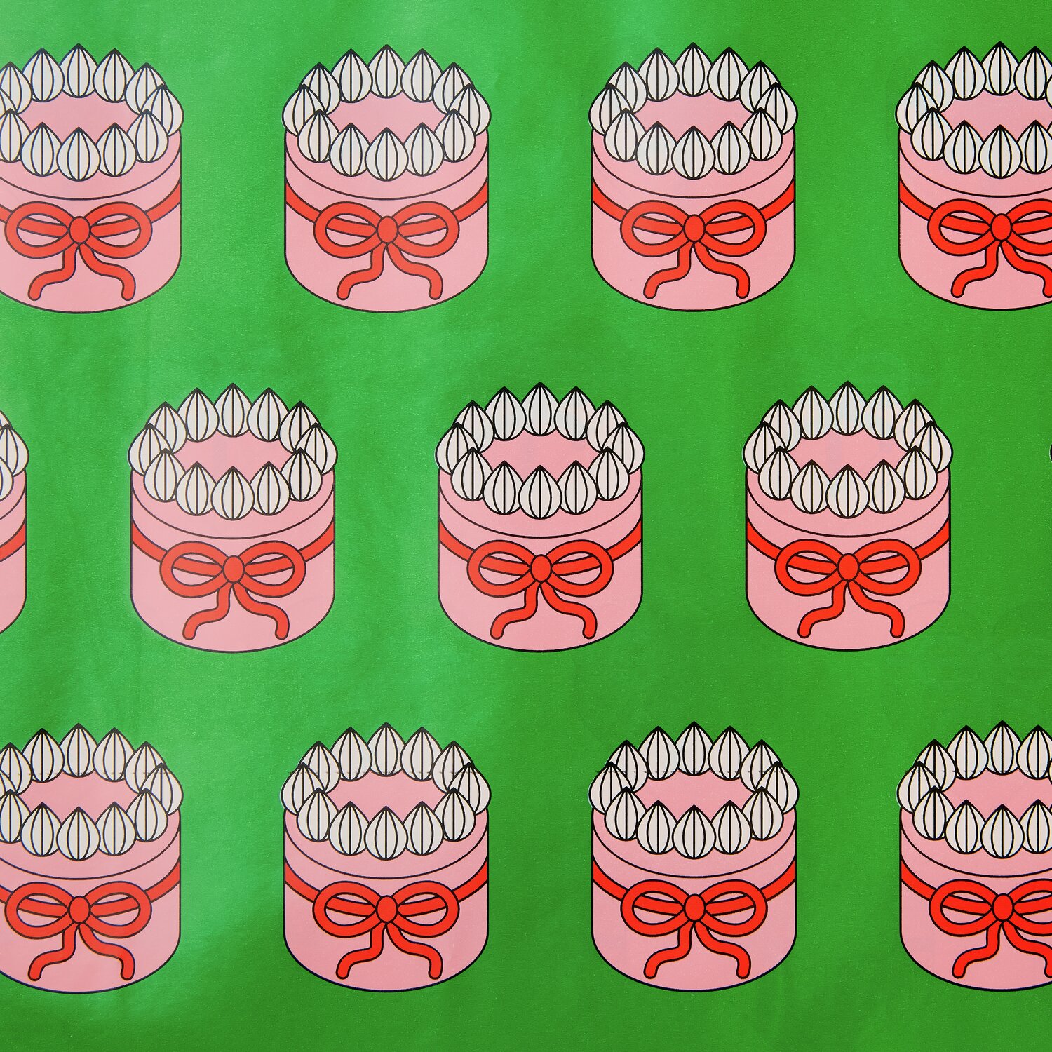 Rico Design x Redfries Geschenkpapier Torten 70x200cm von Rico Design