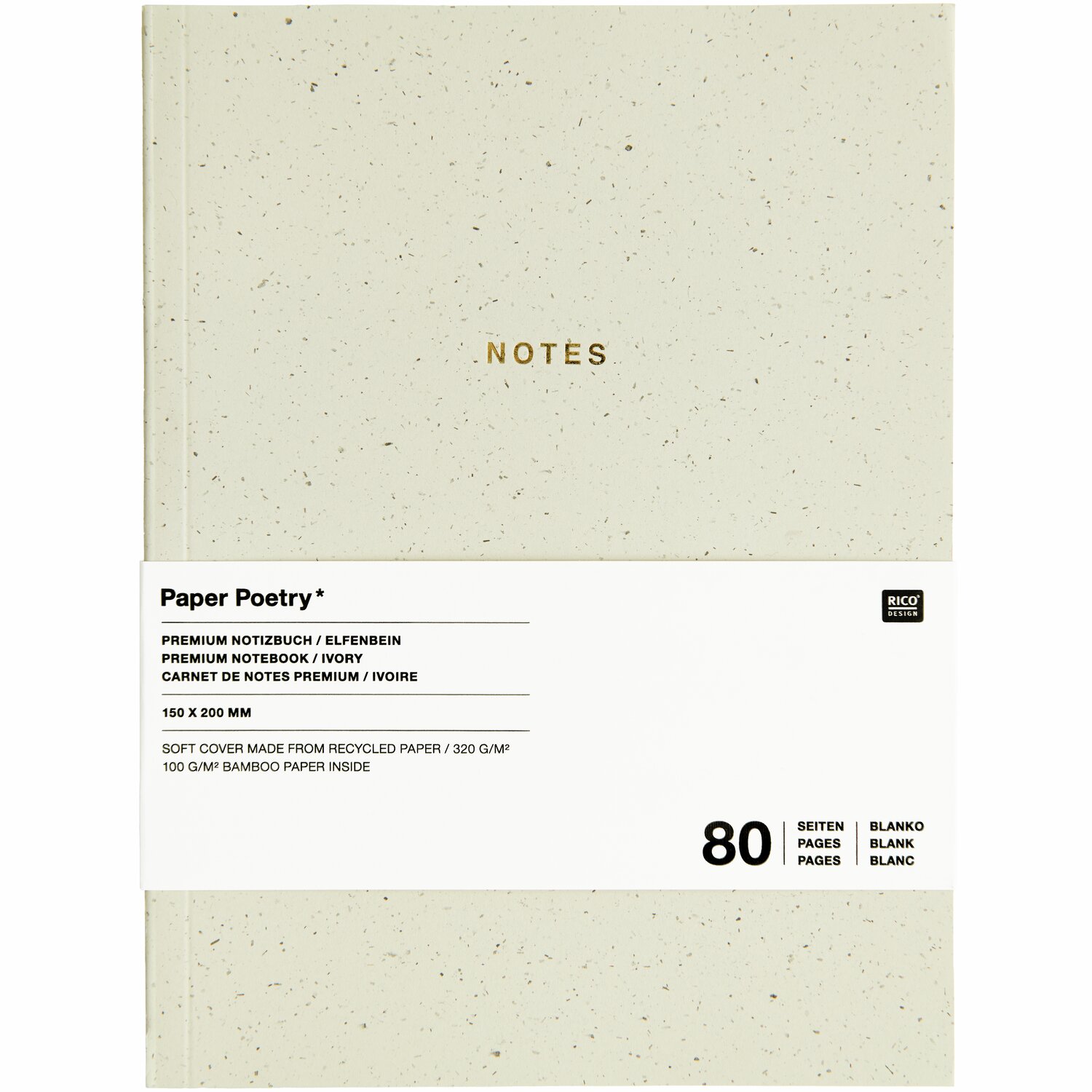 Paper Poetry Notizbuch L