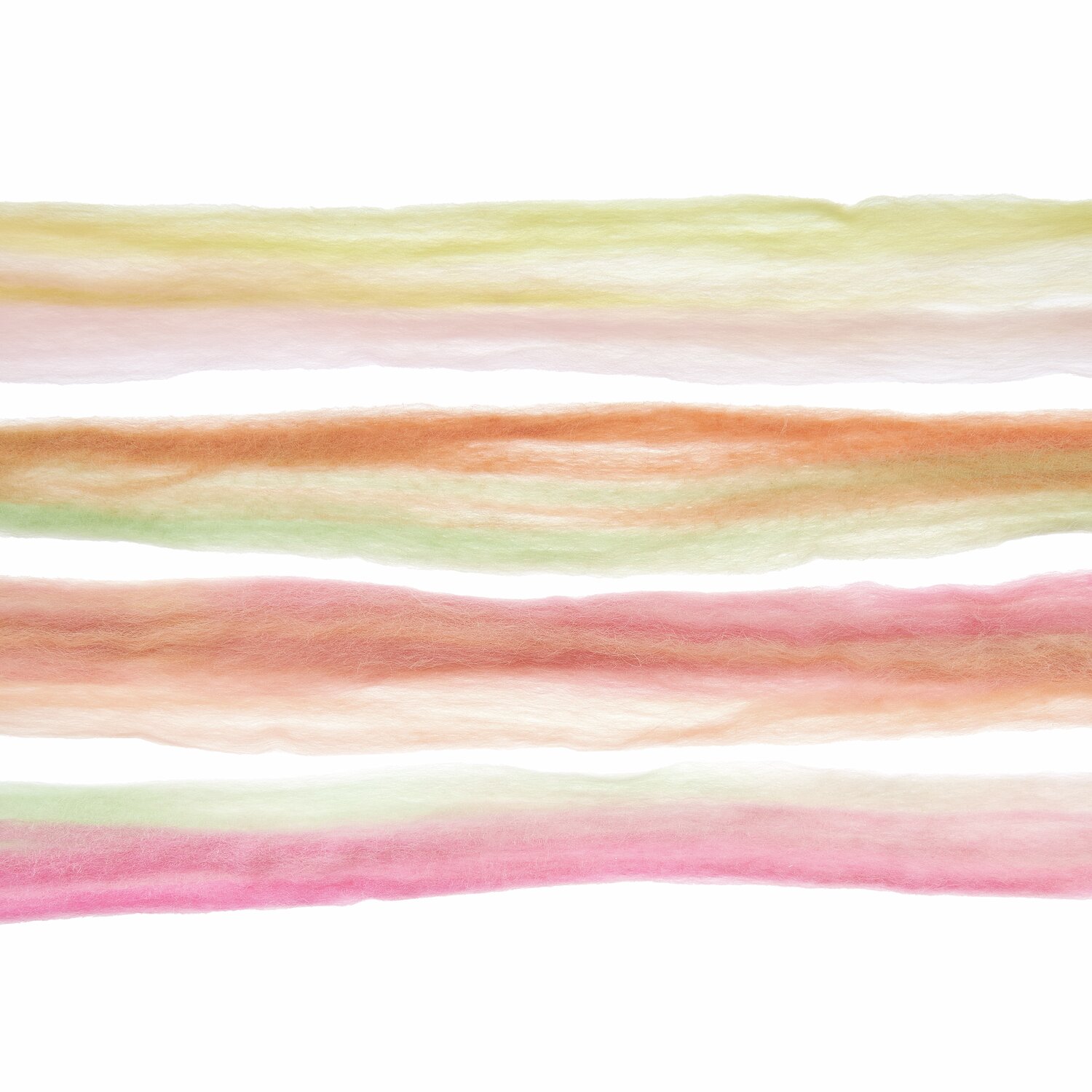 Paper Poetry Filzband Sonnenaufgang in sanften Pastelltönen, 38mmx3m, ideal für kreative Projekte.