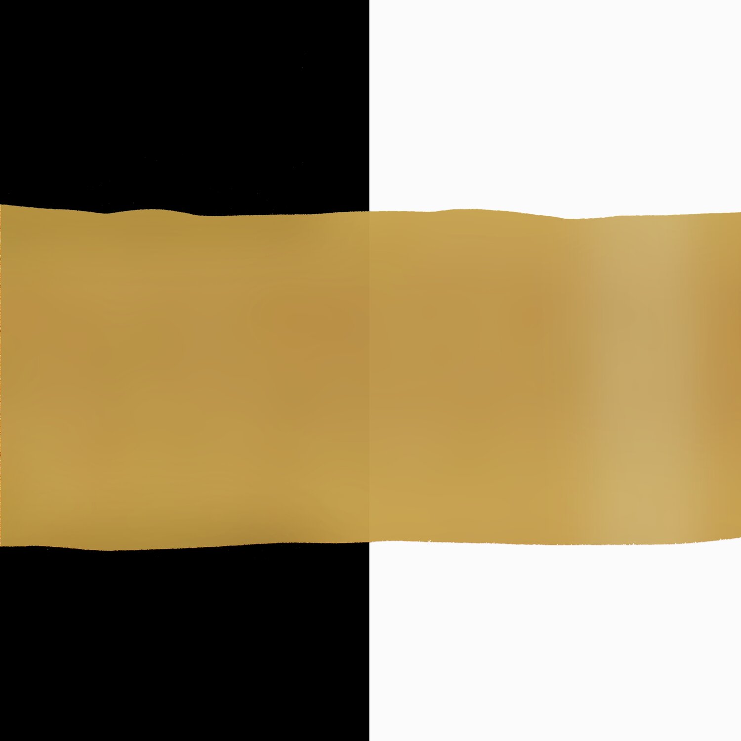 Home Acrylic: Goldene Acrylfarbe von Rico Design, 82ml, auf schwarzem und weißem Hintergrund.