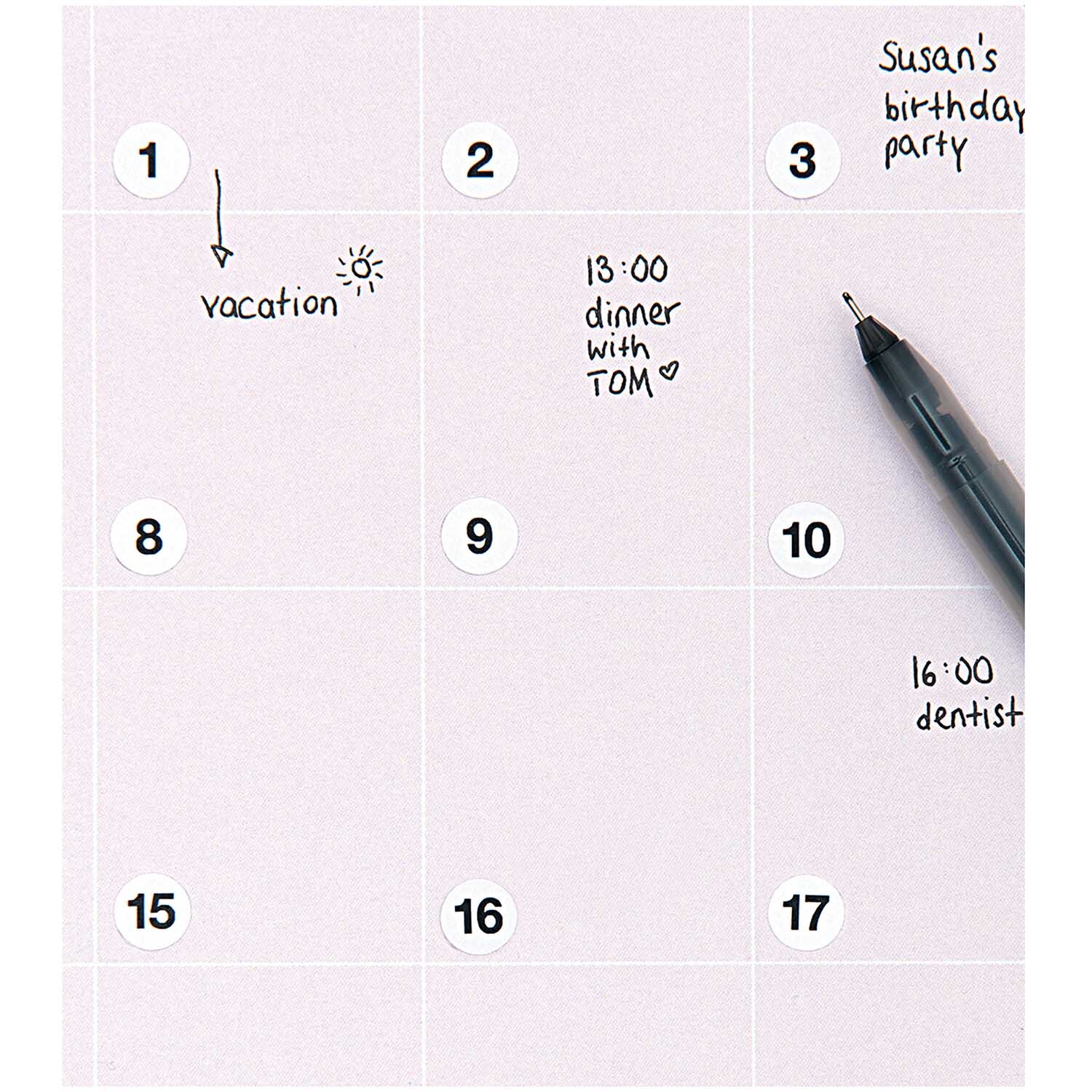 Paper Poetry Office Sticker Punkte weiß mit Zahlen 8,5mm 4 Bogen Paper Poetry Office Sticker Punkte weiß mit Zahlen 8,5mm 4 Bogen