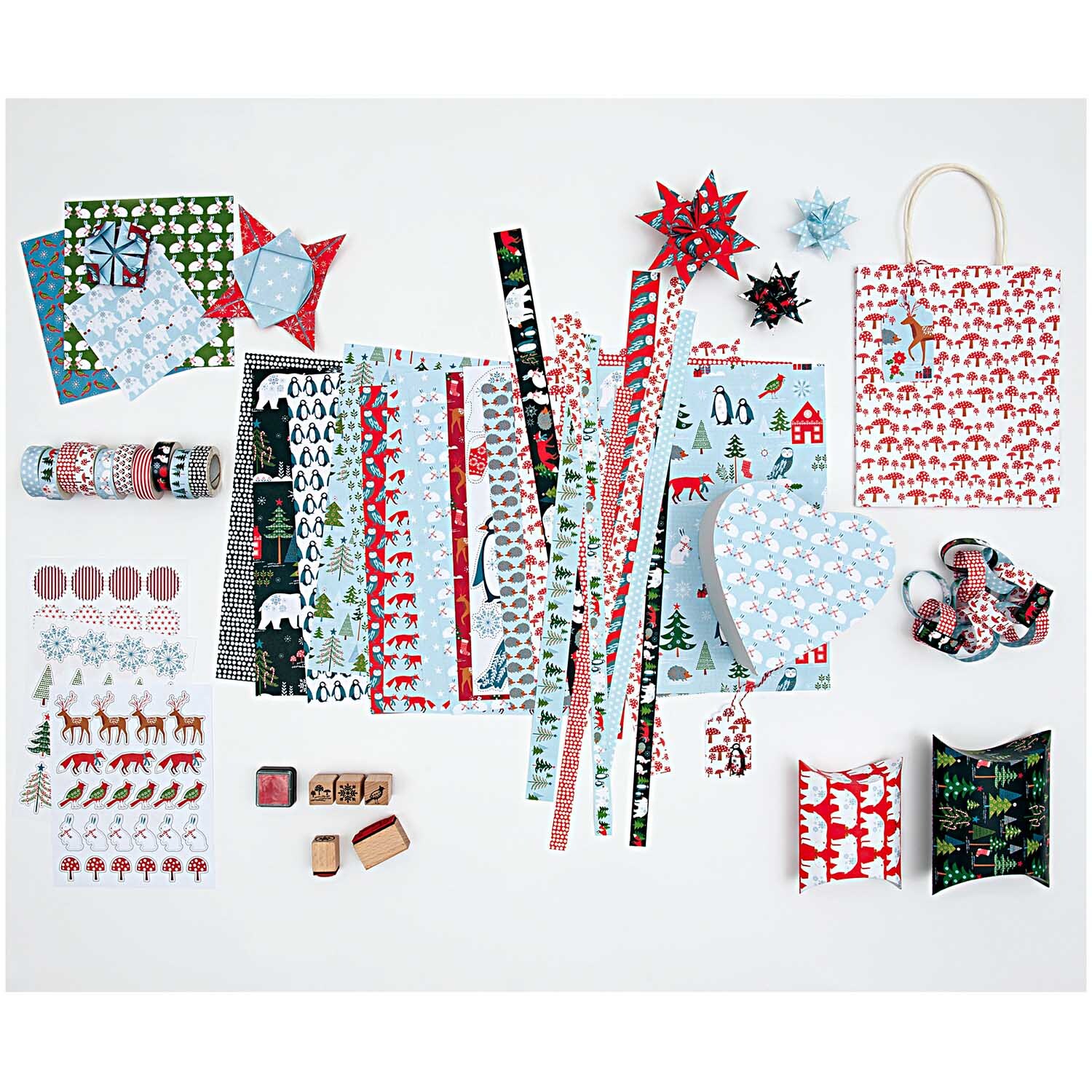 Paper Poetry Geschenkschachteln Winterwald Paper Poetry Geschenkschachteln Winterwald