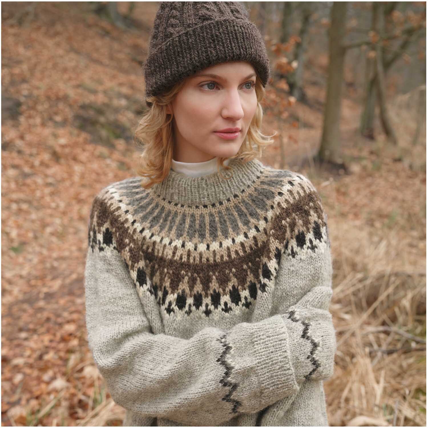 Strickset Mütze Modell 03 aus Luxury Knits Winter Special Strickset Mütze Modell 03 aus Luxury Knits Winter Special
