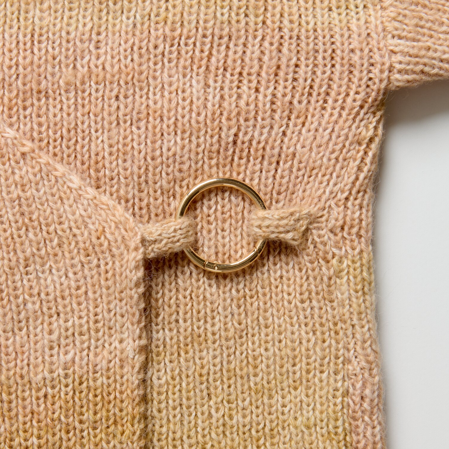 Karabiner-Ring Ø4,8cm Farbe Gold von Rico Design