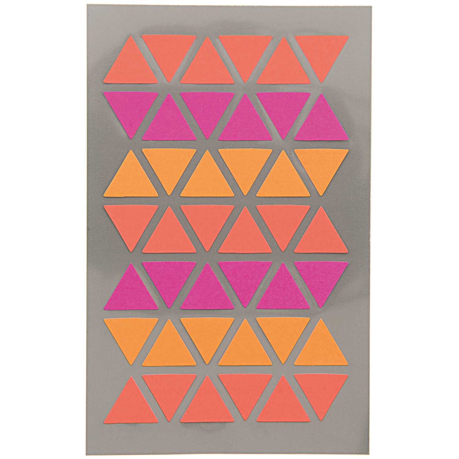 Paper Poetry OfficeSticker Dreiecke rot-orange-pink 4 Bogen Paper Poetry OfficeSticker Dreiecke rot-orange-pink 4 Bogen