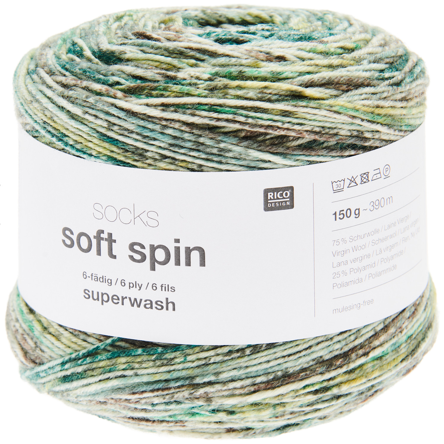 Socks Soft Spin 6-fädig Socks Soft Spin 6-fädig