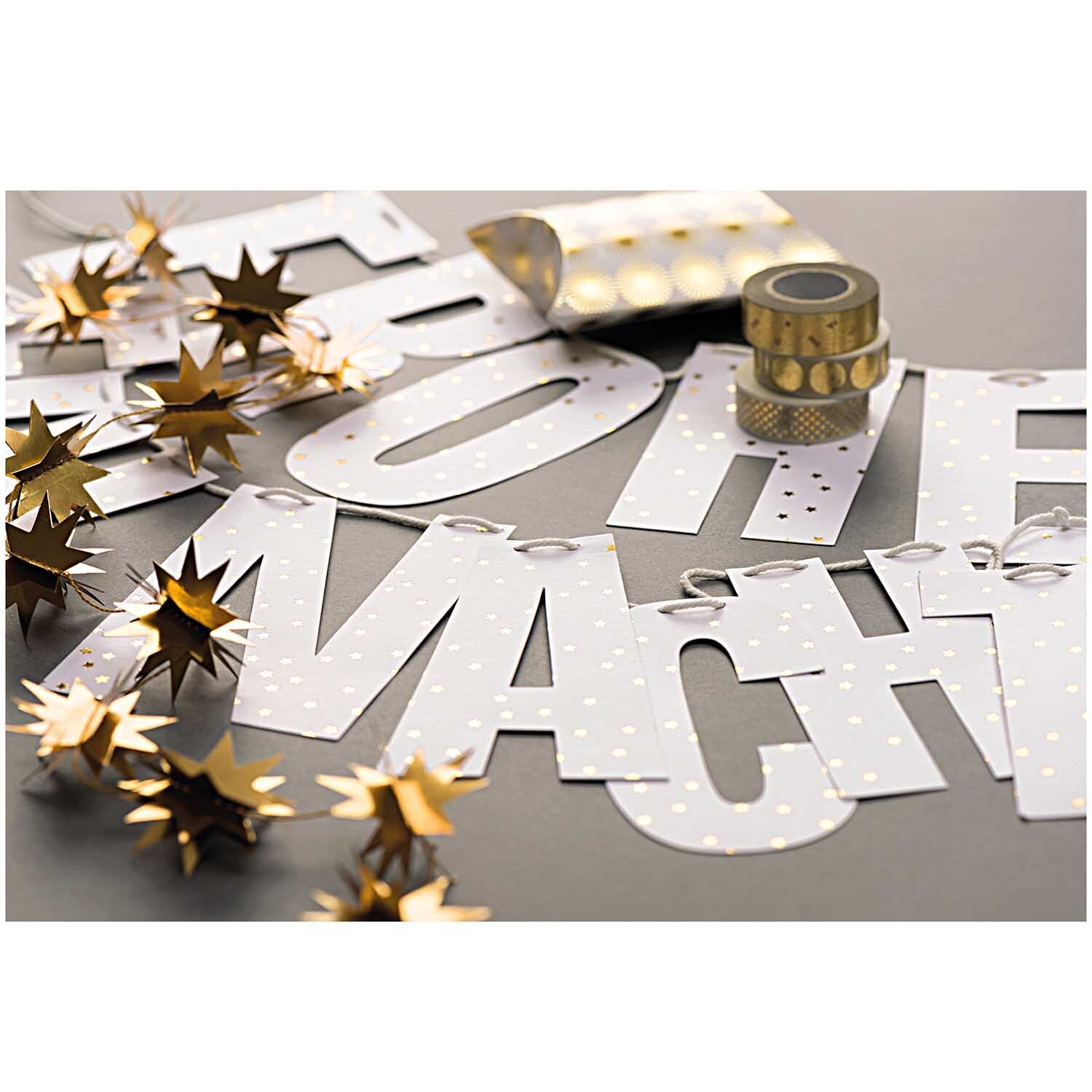 Paper Poetry Tape Konfetti gold 15mm 10m Hot Foil Paper Poetry Tape Konfetti gold 15mm 10m Hot Foil