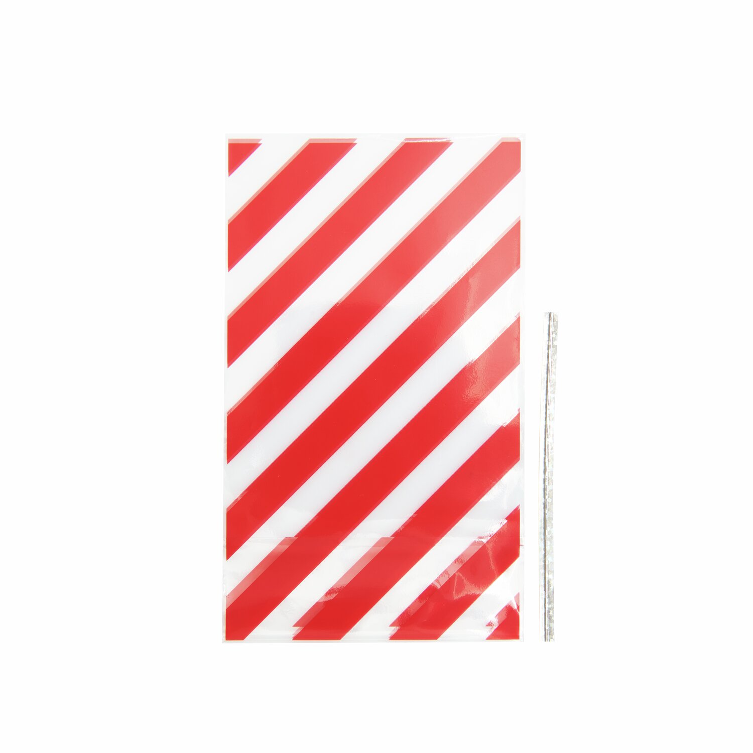 Kekstüten Rote Streifen  10 Stück Größe 90x150mm von Rico Design