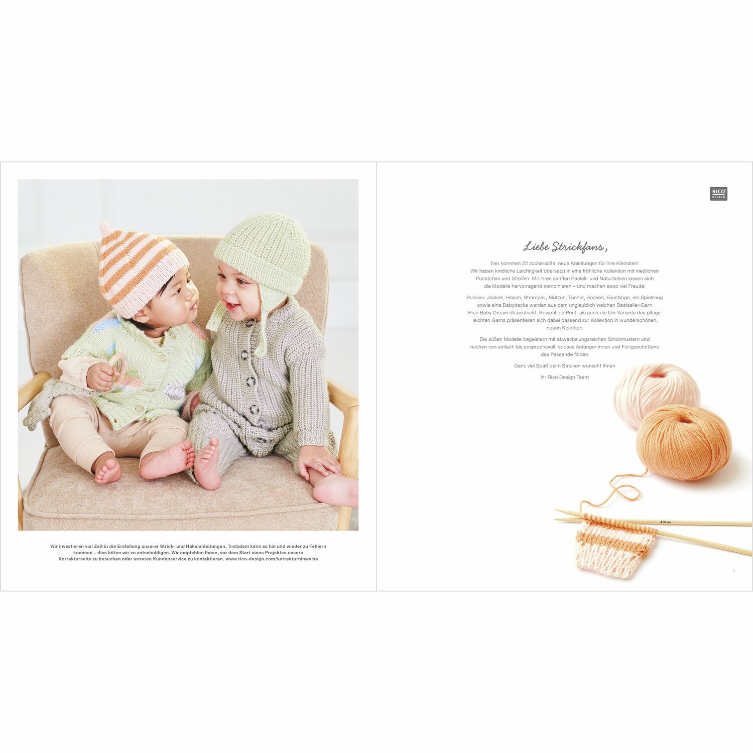 Rico Baby 042 Sprachauswahl deutsch von Rico Design