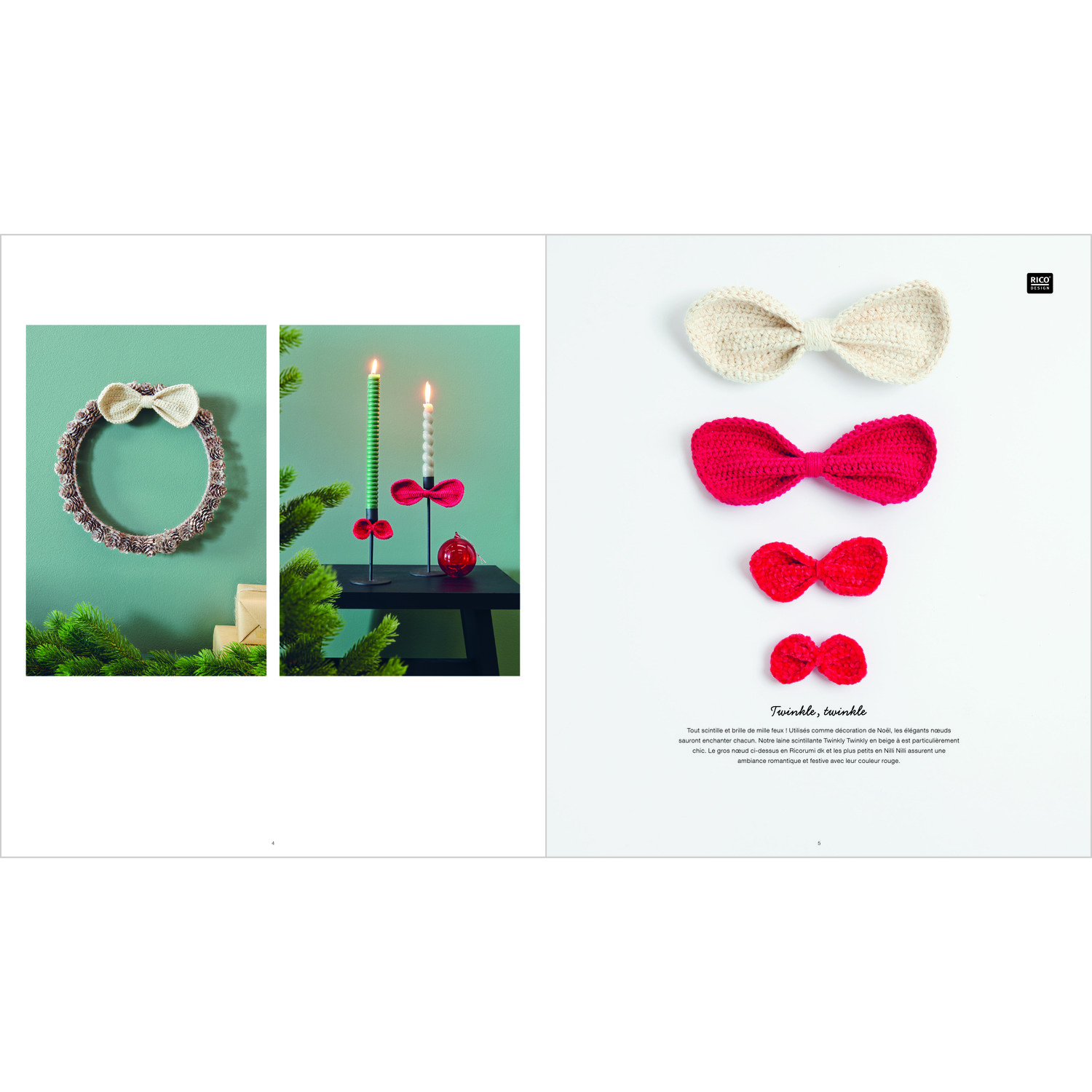 Ricorumi Put a Bow on It Sprachauswahl französisch von Rico Design