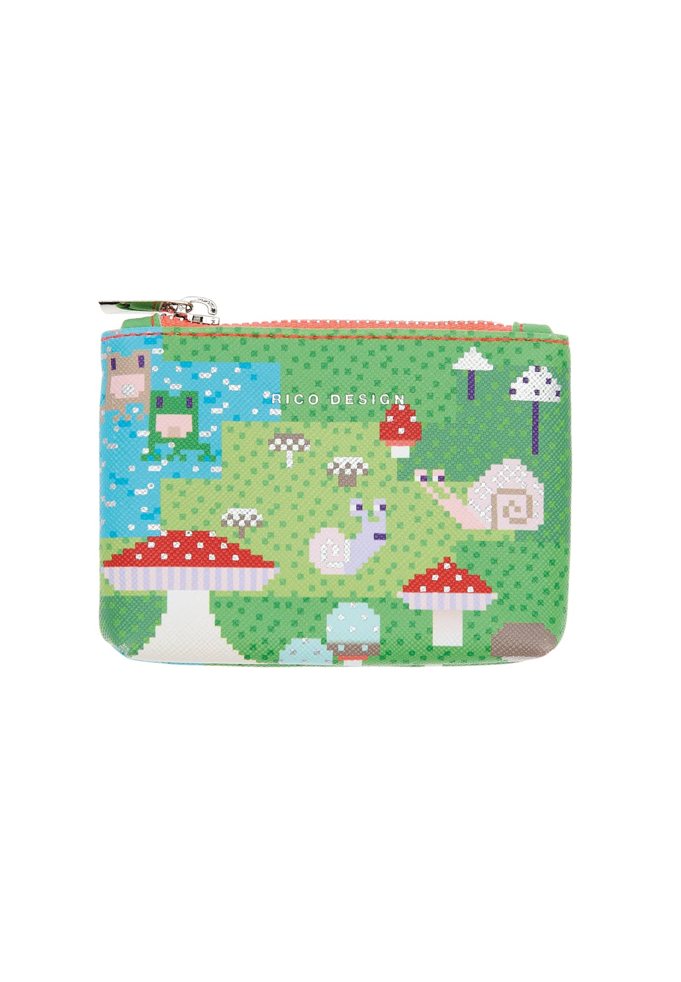 Kleines Etui mit Pixel Motiv