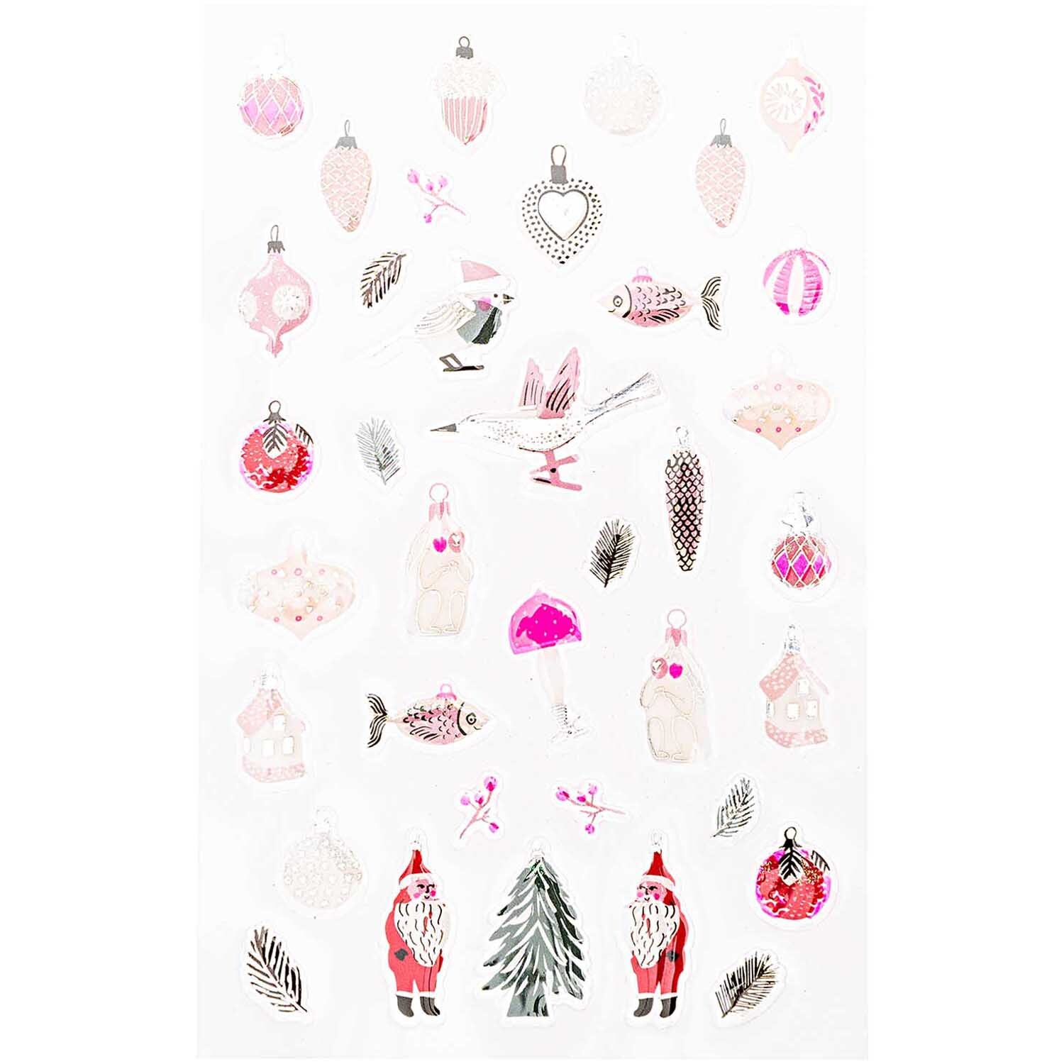 Paper Poetry Gelsticker Nostalgic Christmas pastell Paper Poetry Gelsticker Nostalgic Christmas pastell
