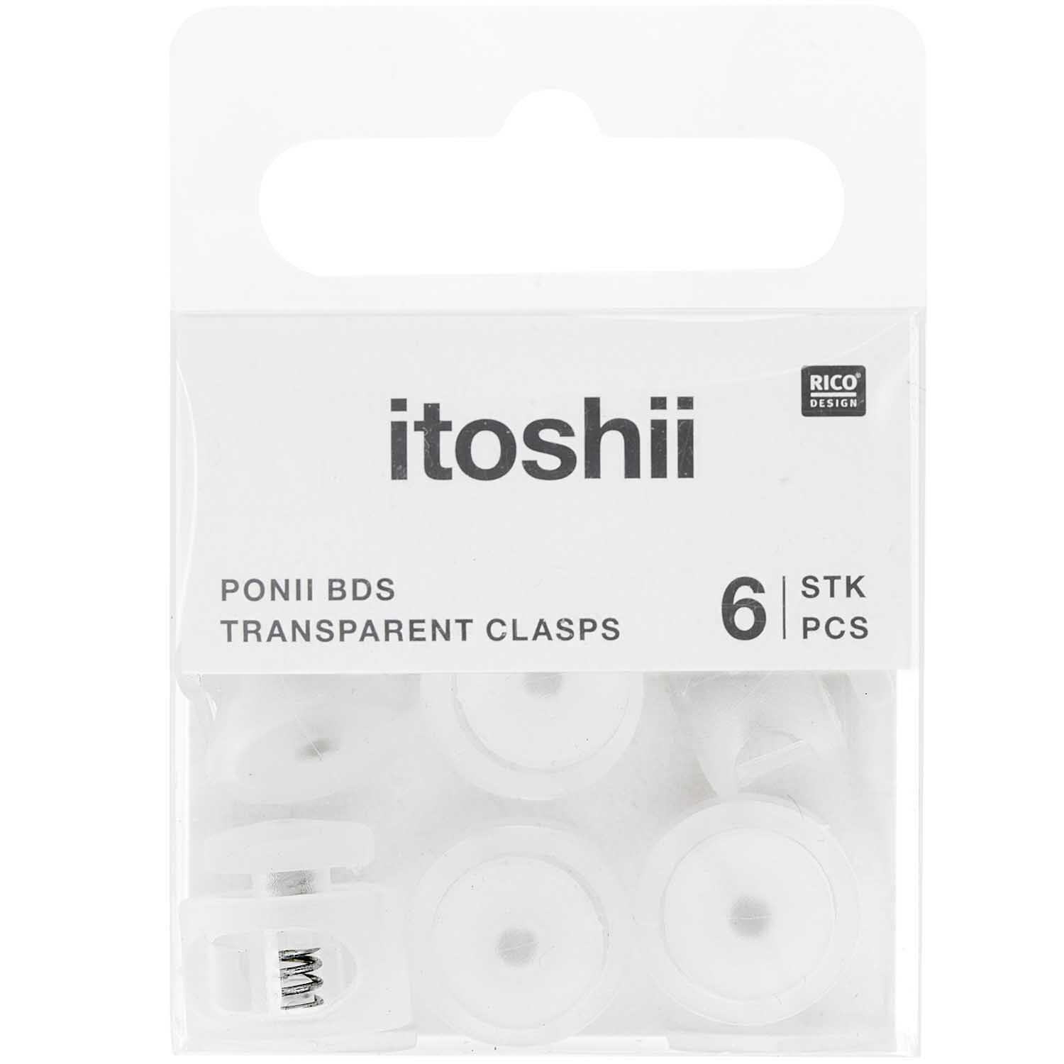 itoshii - Ponii Beads Verschlüsse 14x9mm 6 Stück itoshii - Ponii Beads Verschlüsse 14x9mm 6 Stück