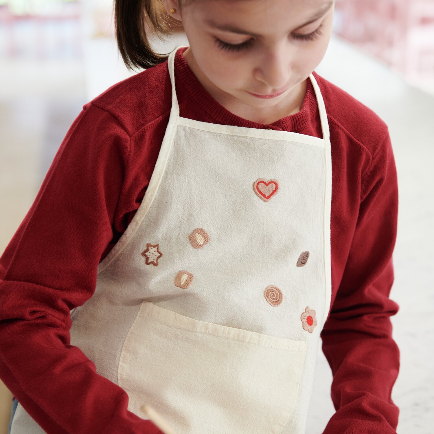 Stick & Stitch Stickpackung Kekse 23 Stück von Rico Design
