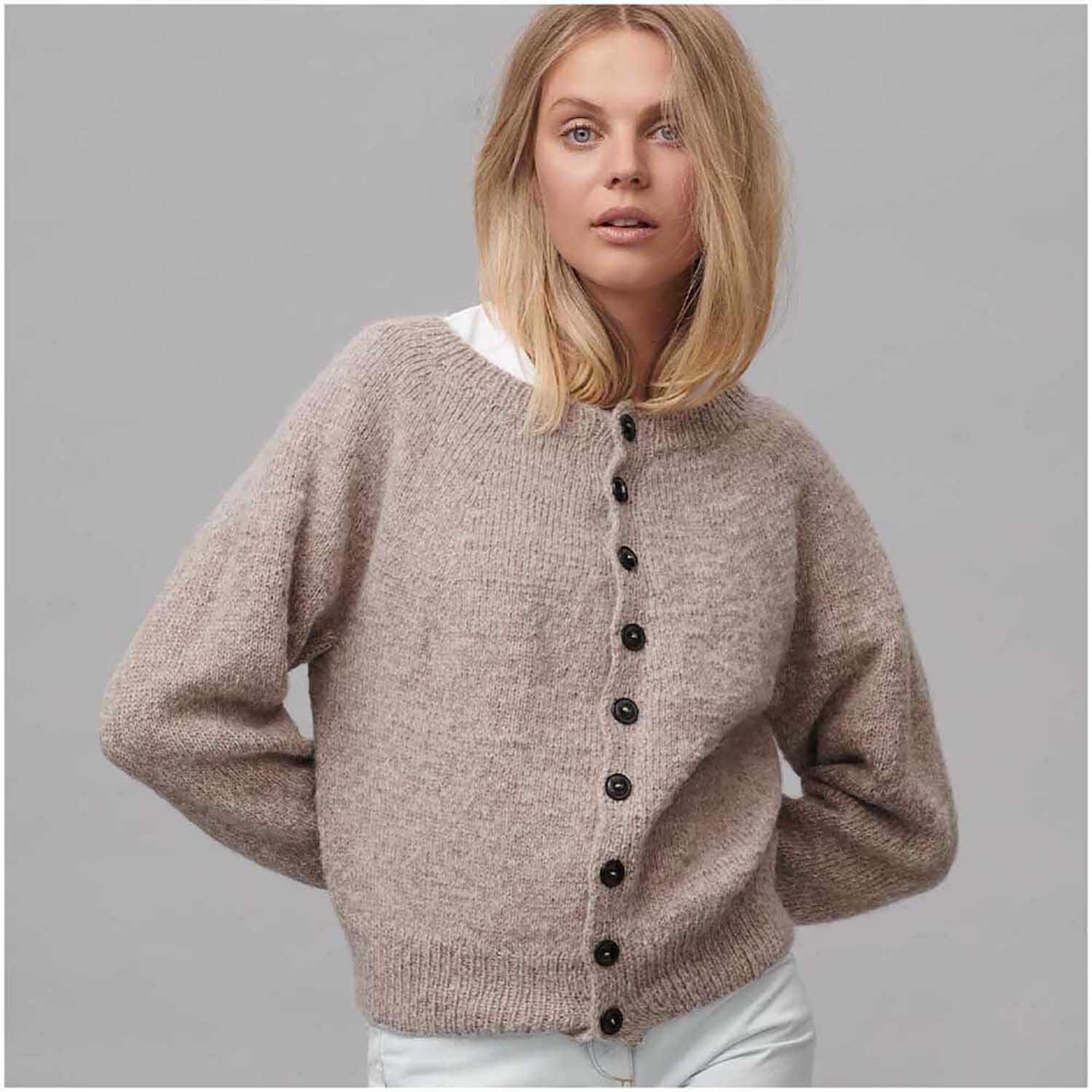 Strickset Cardigan Modell 14 aus Top Down Knitting Special Nr. 2