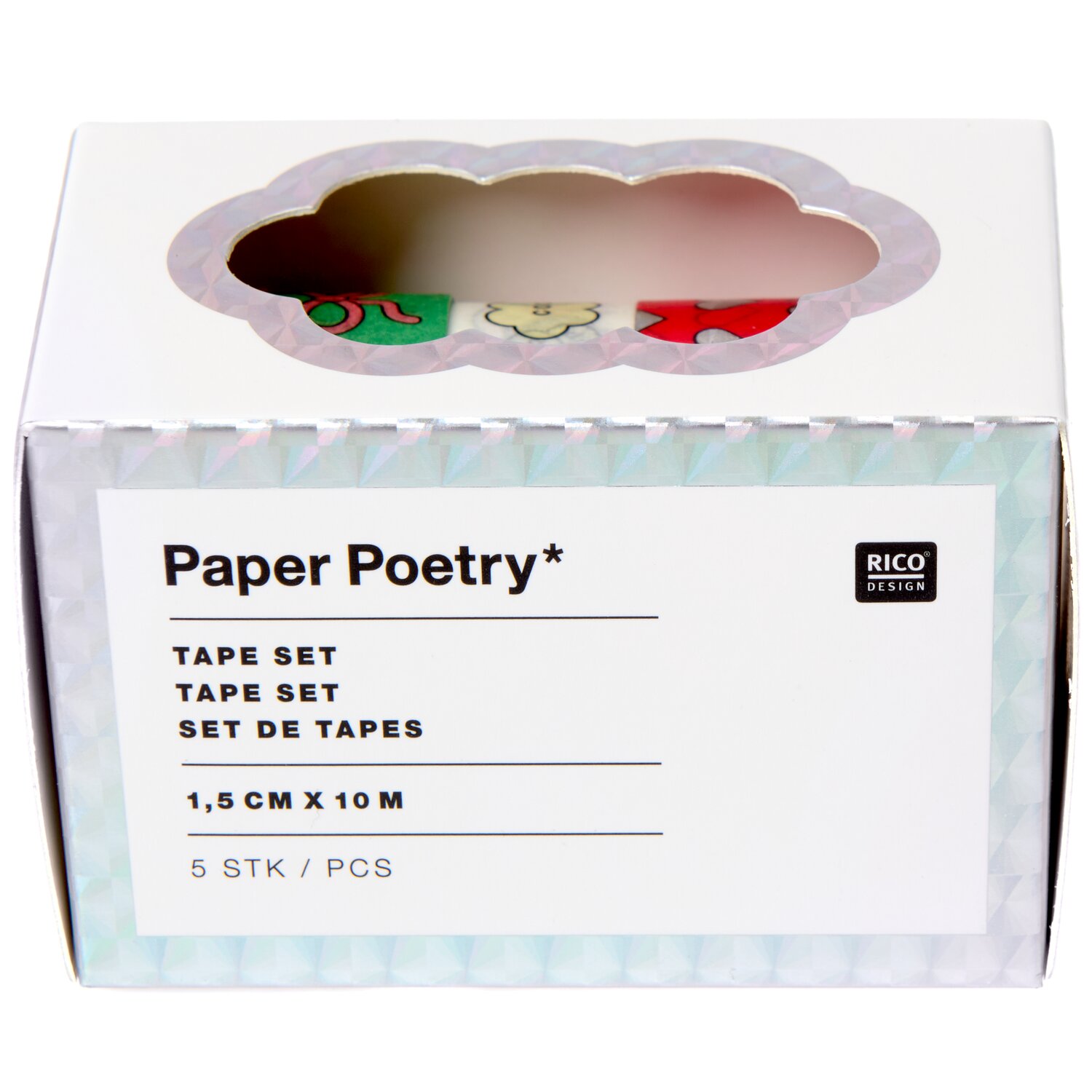 Rico Design x Redfries Tape Set Happy Birthday 1,5x10cm von Rico Design