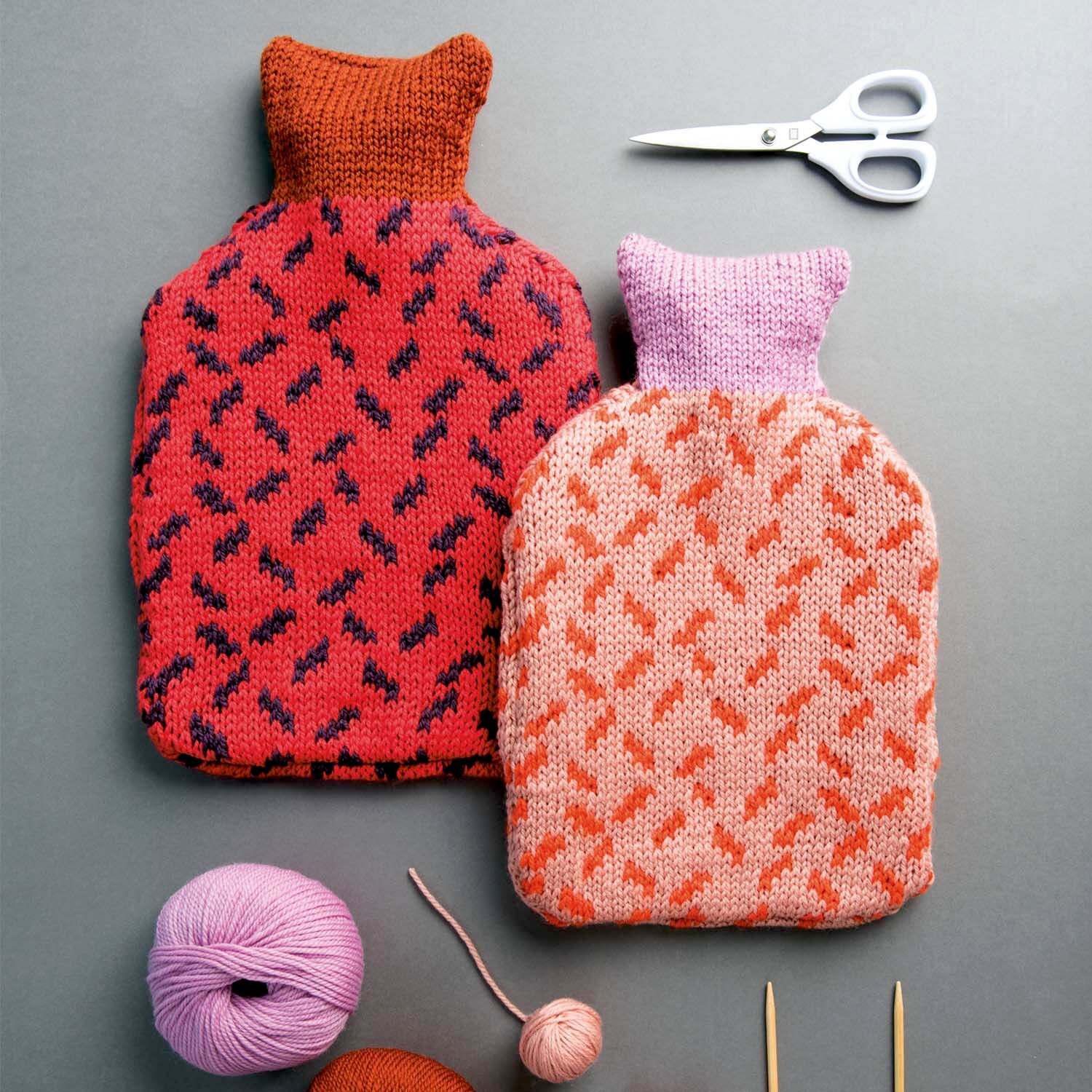 Strickanleitung Wärmflaschenhülle von Rico Design