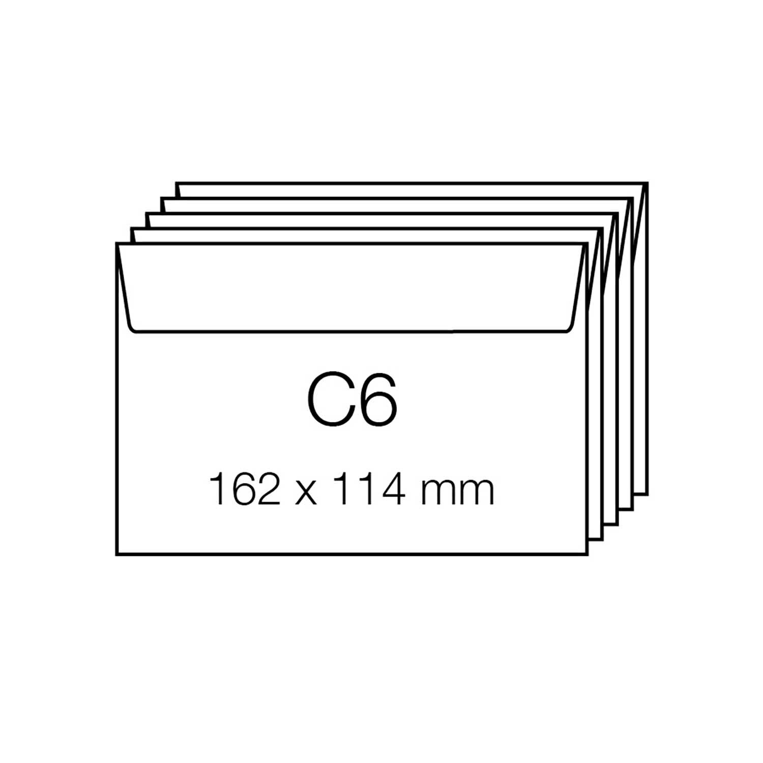Paper Poetry Luxury Umschläge C6, cremefarbene Briefumschläge von Rico Design, 5 Stück, 162 x 114 mm. Ideal für elegante Korrespondenz.