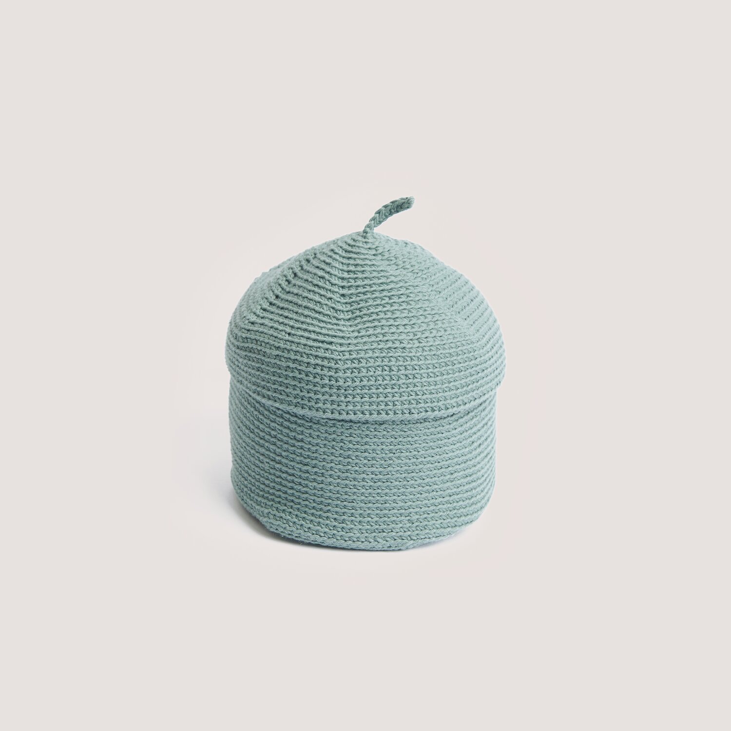 Häkelset Korb mit Deckel Modell 02 aus Boho Crochet