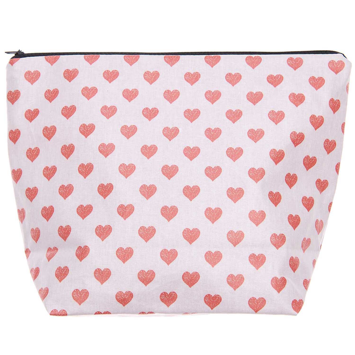 Kosmetiktasche Herzen 28x21x9cm Kosmetiktasche Herzen 28x21x9cm