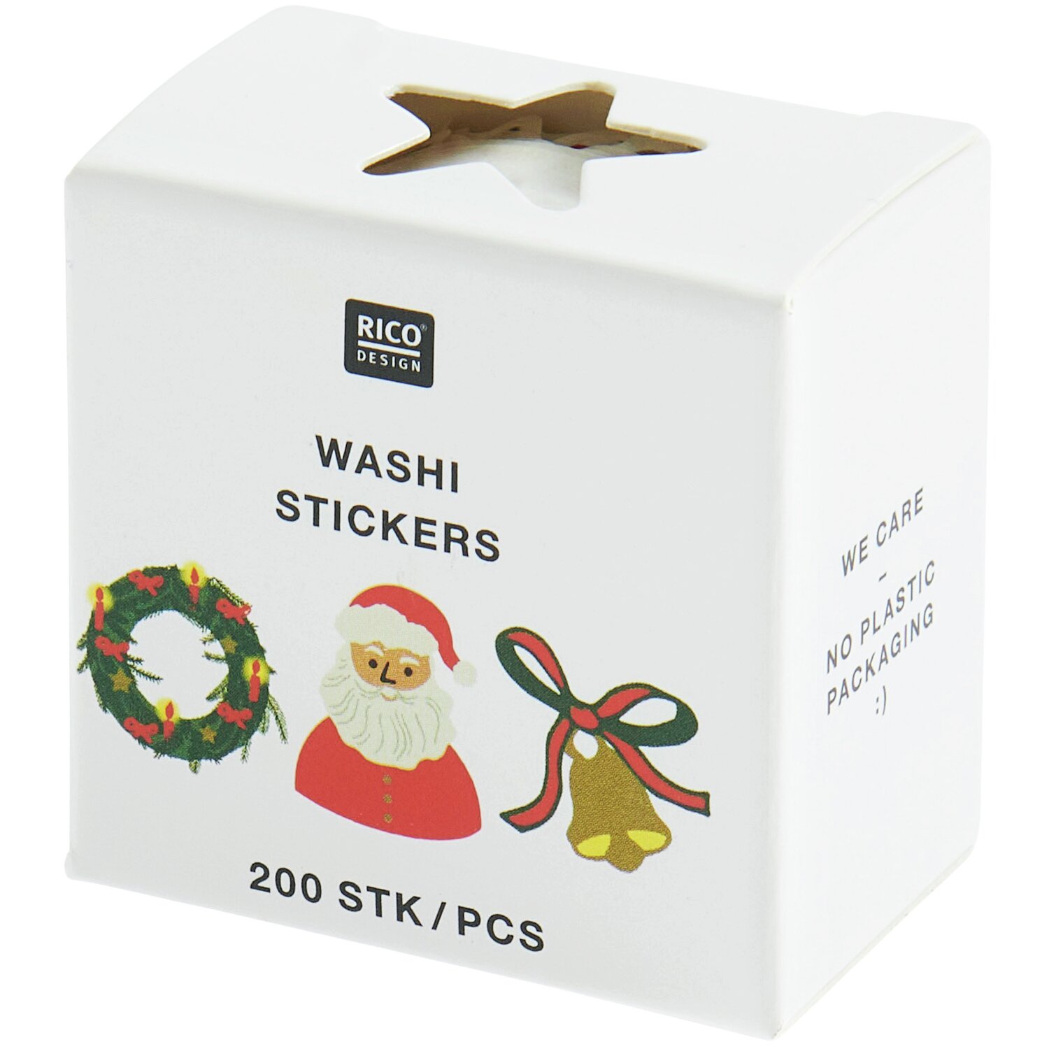 Washi Sticker Santa 200 Stück von Rico Design