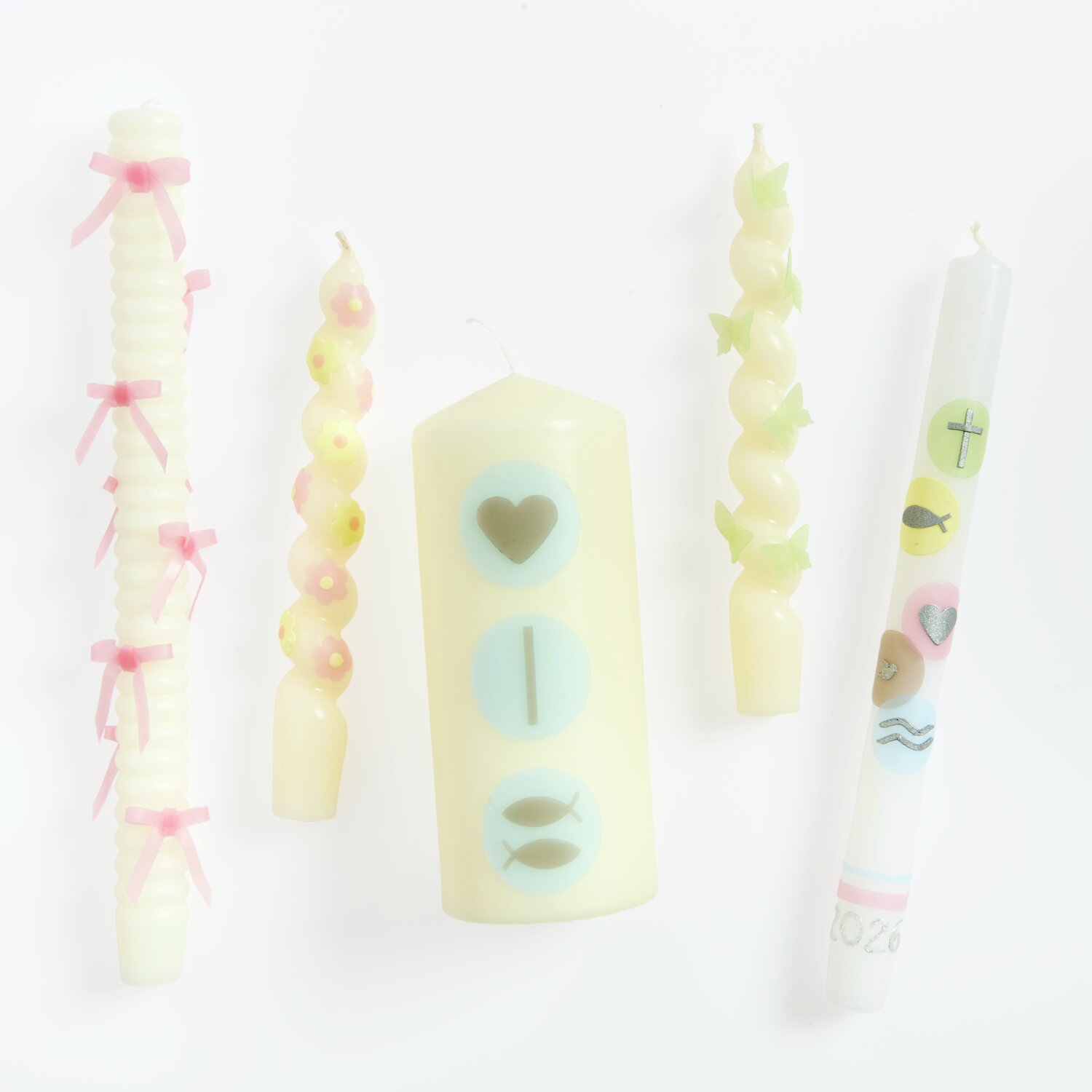 Wachsplatten Set Pastell 10x20cm von Rico Design