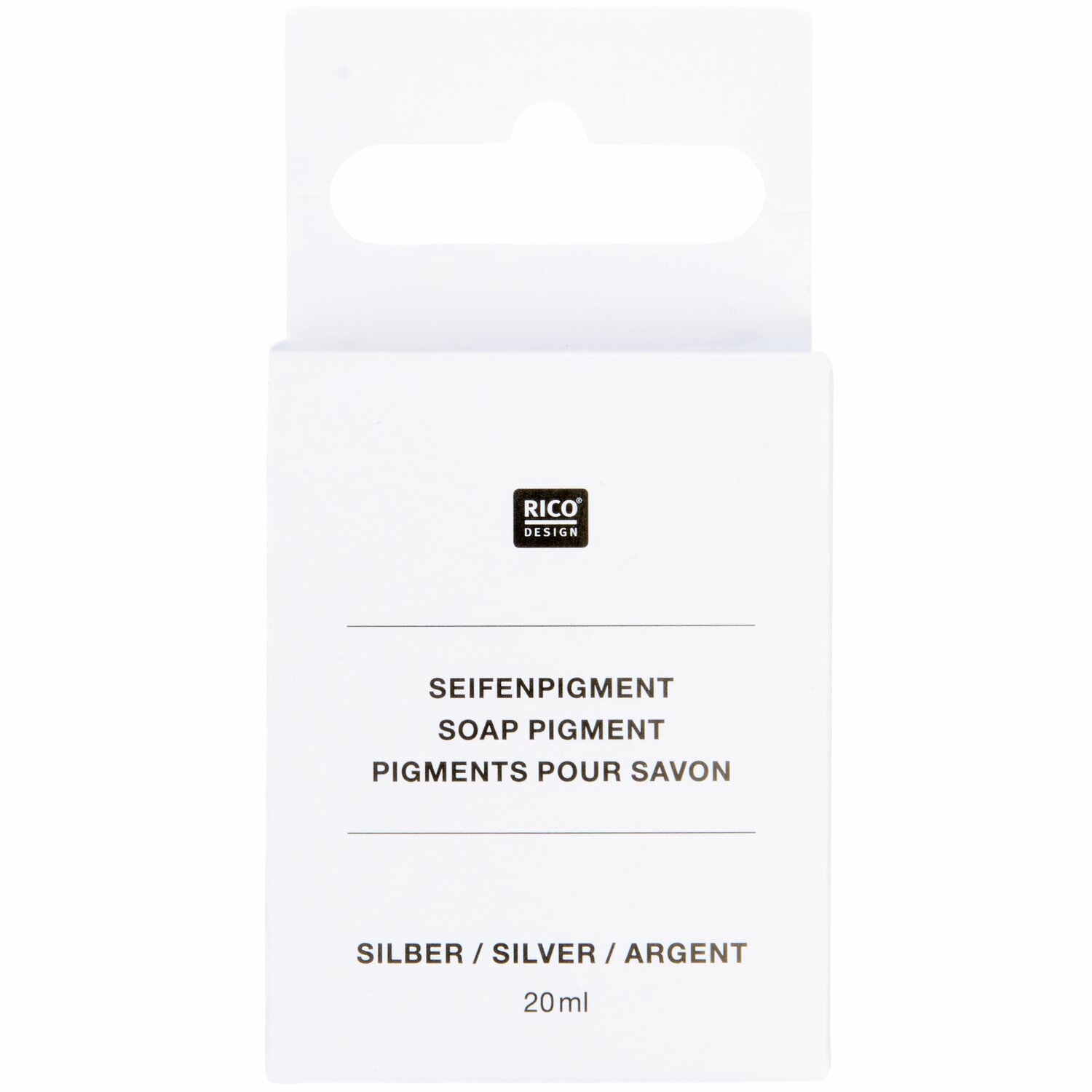 Seifenpigment silber  20ml  von Rico Design