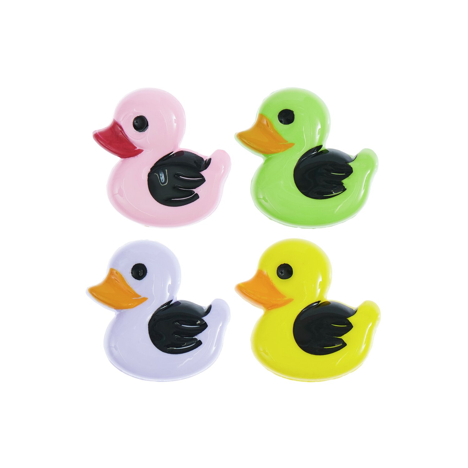 Knopf Ente Bunt 1,8x1,9cm Knopf Ente Bunt 1,8x1,9cm