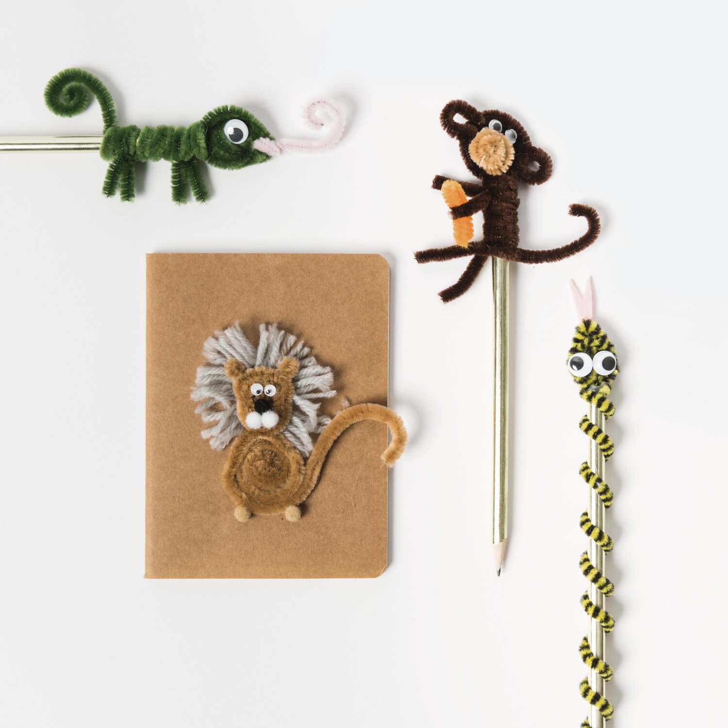 DIY-Bastelset Tiere ca. 100-teilig von Rico Design