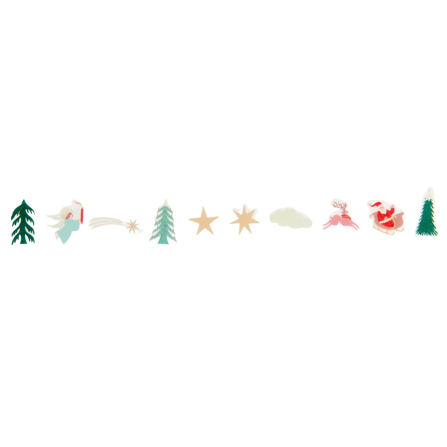 Paper Poetry Washi Sticker Advent Winterwald 200 Stück von Rico Design