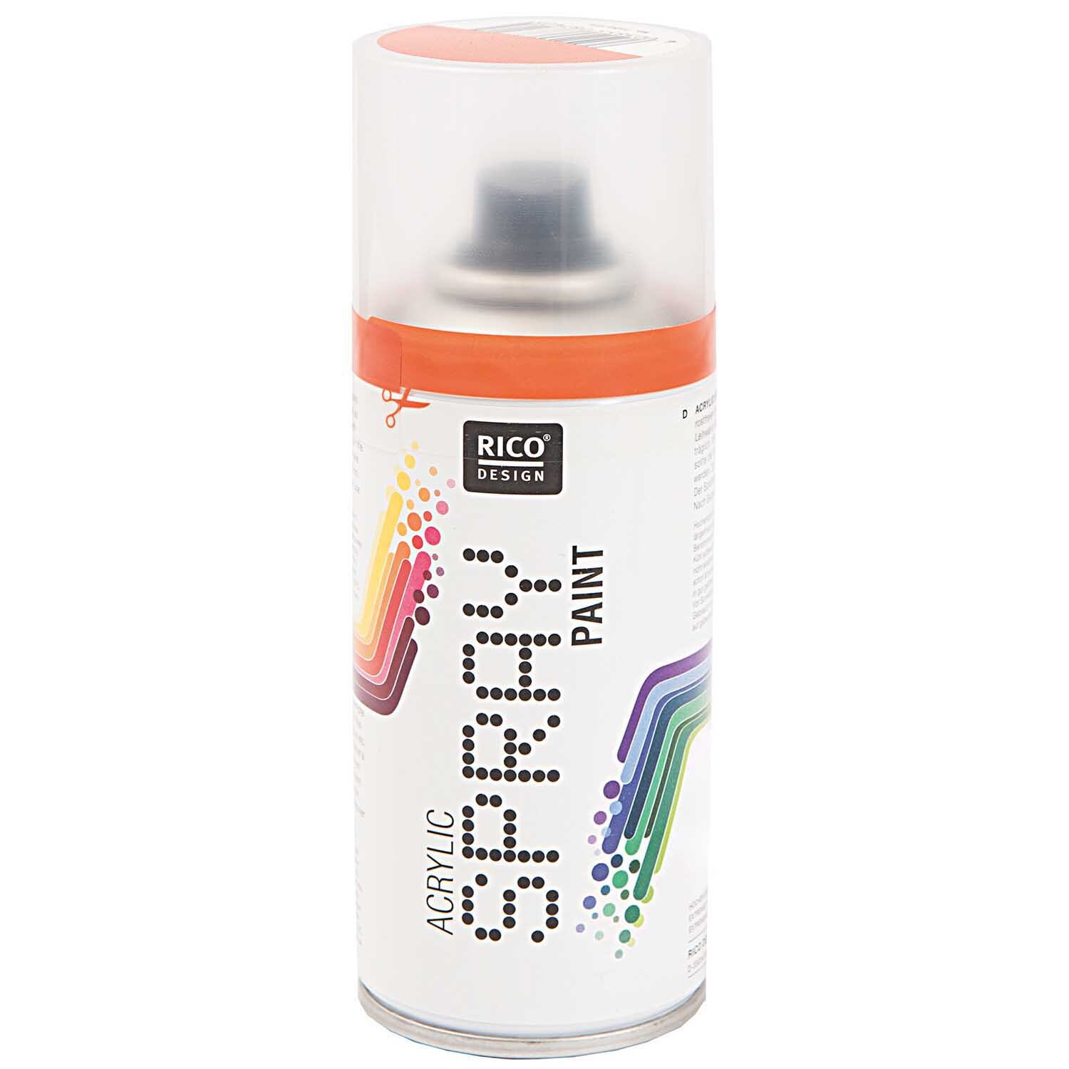 Spray Paint 150ml Farbe Orange von Rico Design