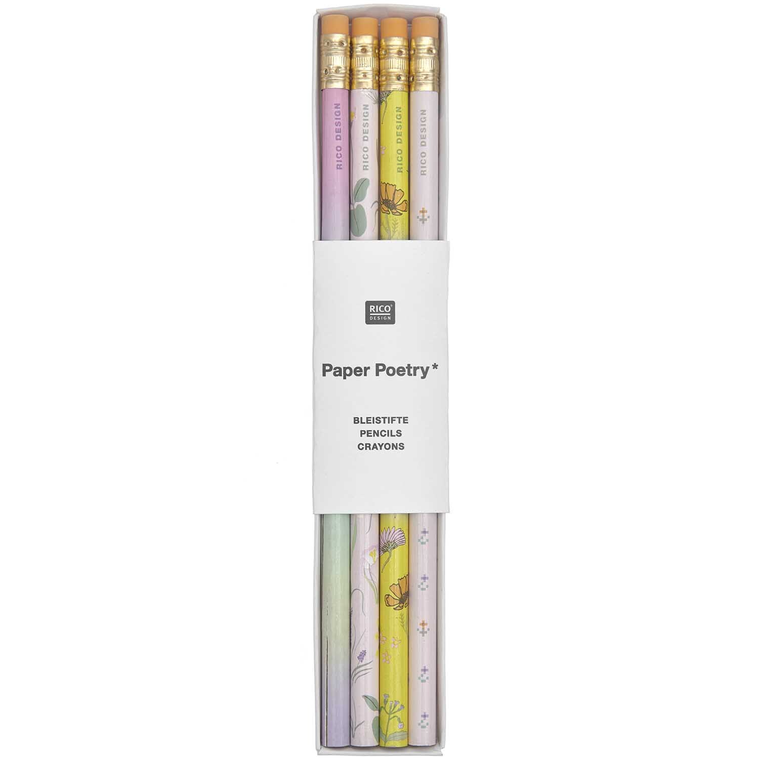 Paper Poetry Bleistift-Set Futschikato Blumen Paper Poetry Bleistift-Set Futschikato Blumen