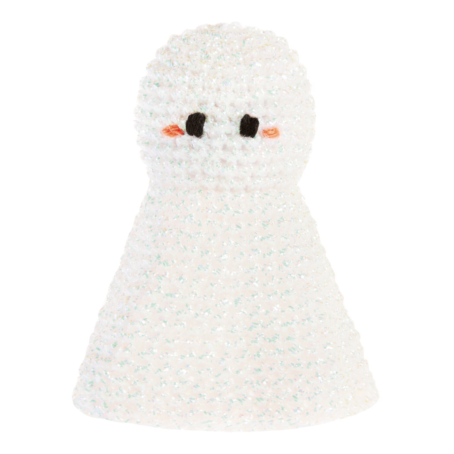 Ricorumi In the Meadow zeigt eine gehäkelte Figur aus Creative Ricorumi dk mit dezenten Akzenten in Schwarz und Smokey Orange, ideal für liebevolle Dekoideen, 25g