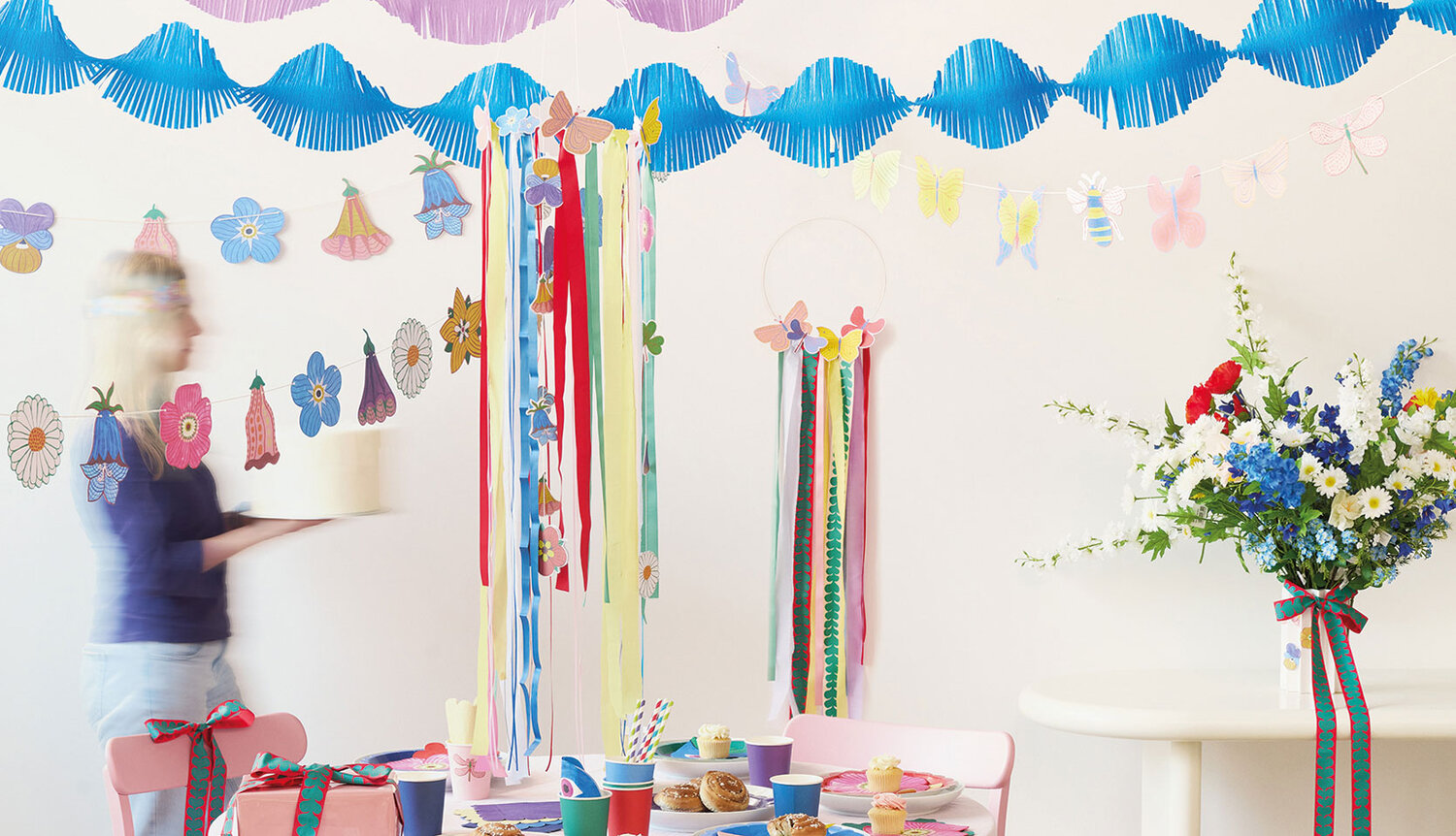 Bastelanleitung Midsommar Magic Kranz