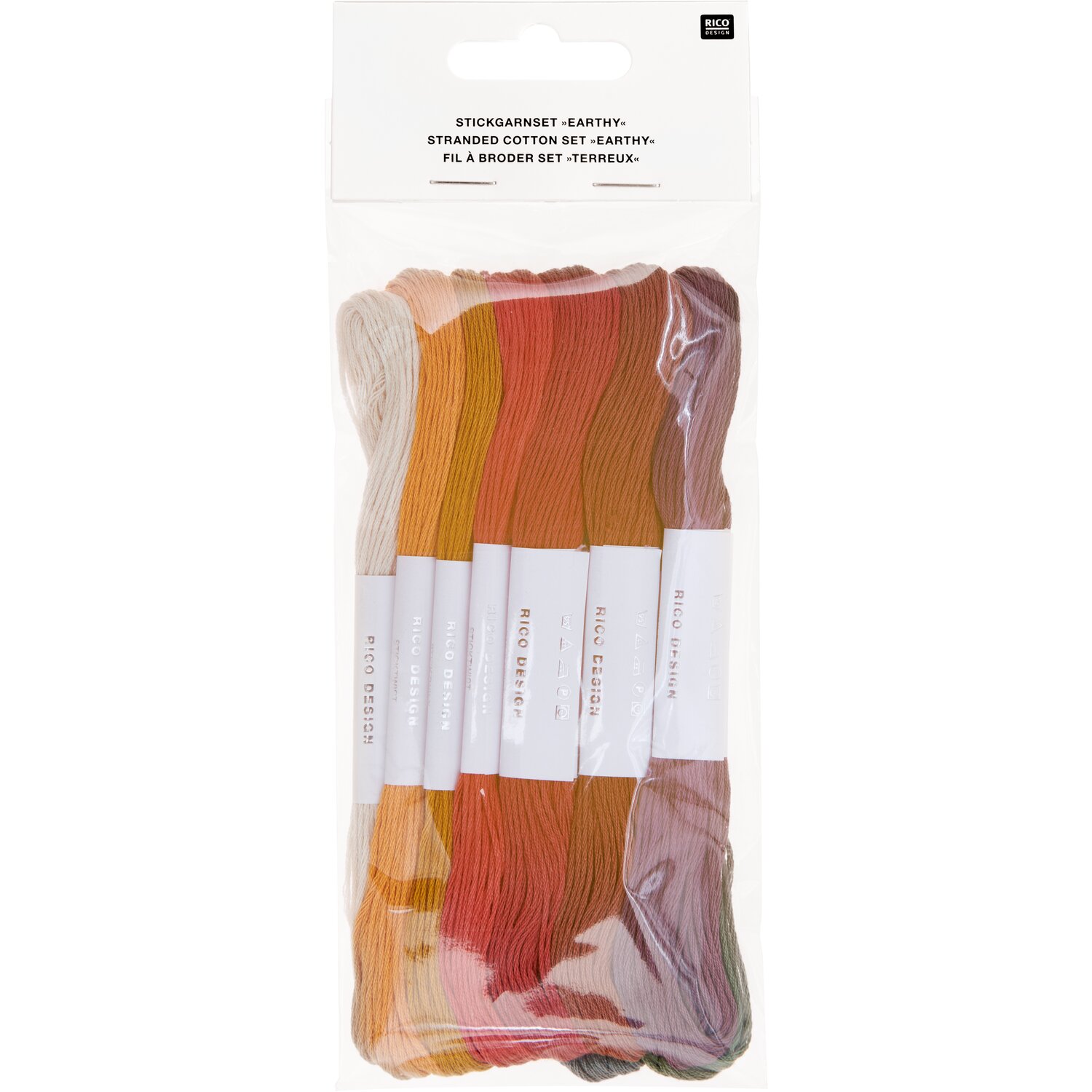 Stickgarn Set Earthy 10-teilig von Rico Design